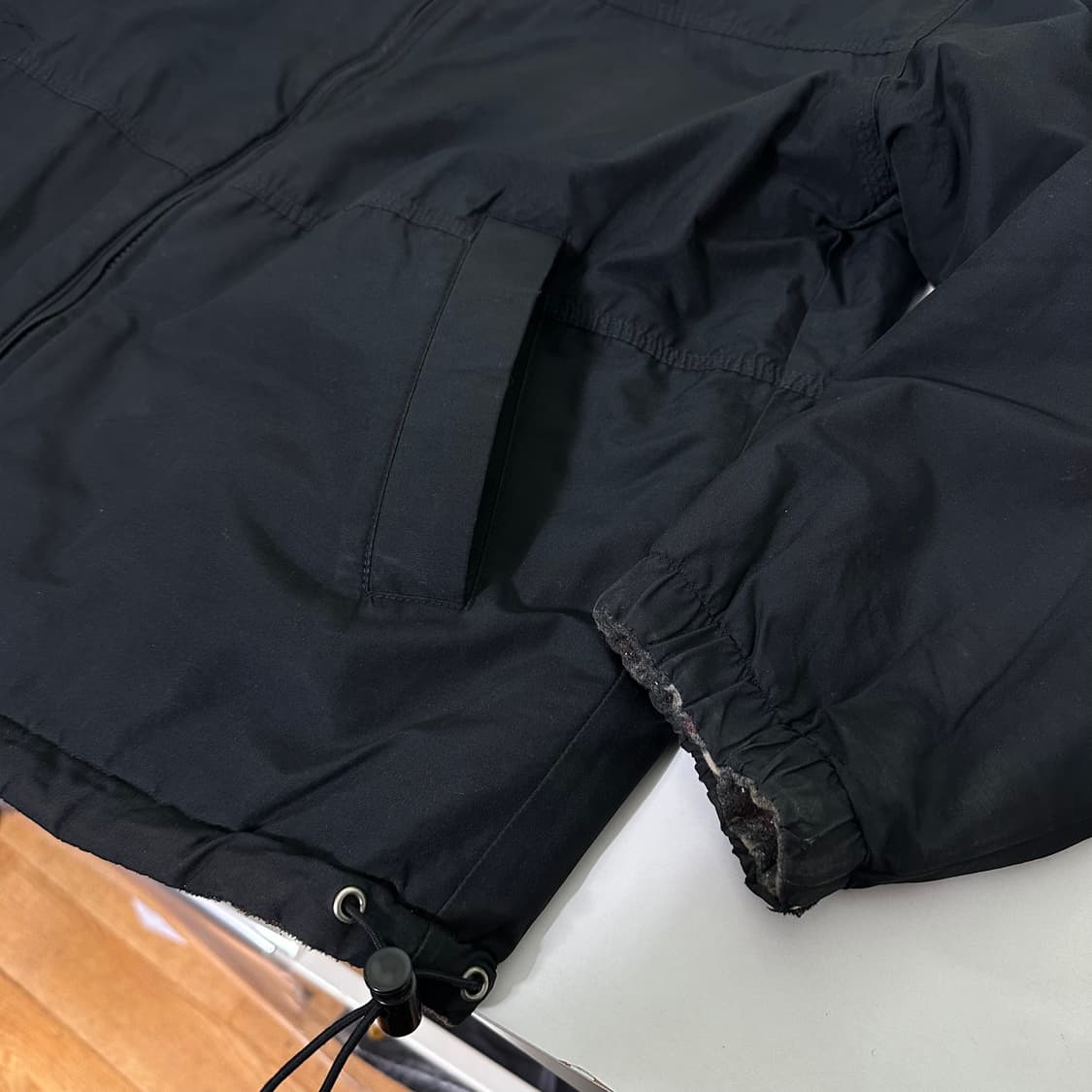 105 빈폴 블랙 리버시블 양면 후리스 점퍼 상품이미지2