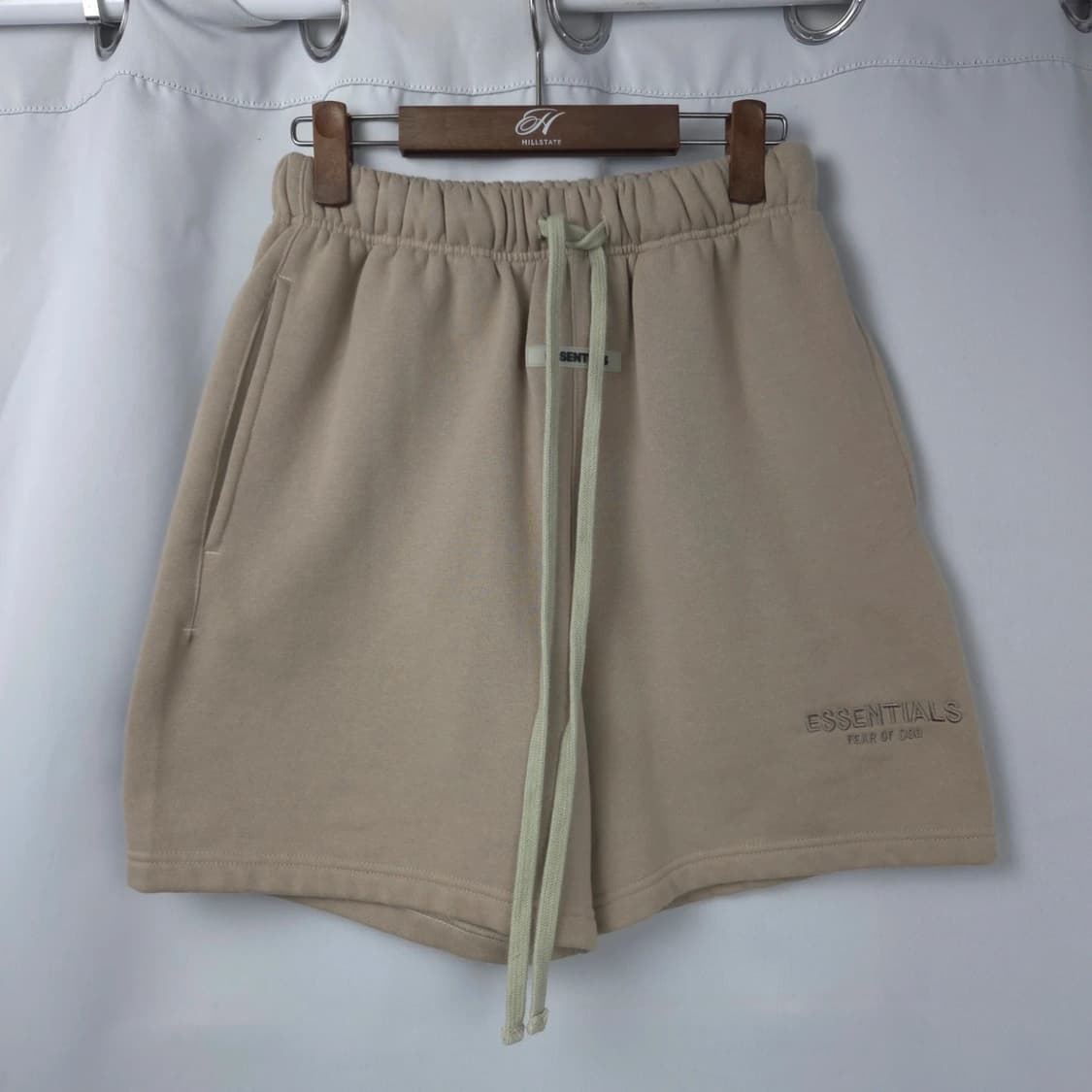 프리(26-30) FOG 피어오브갓 에센셜 기모 밴딩 반바지 상품이미지1