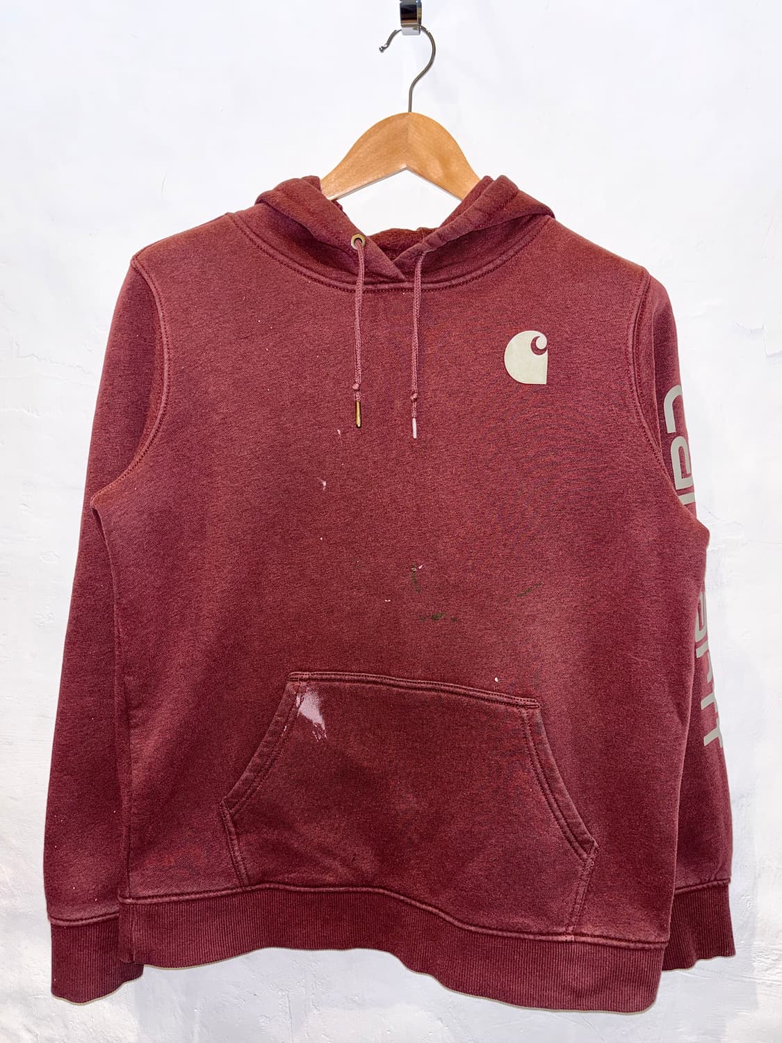 Carhartt 후드티 / Burgundy 상품이미지1