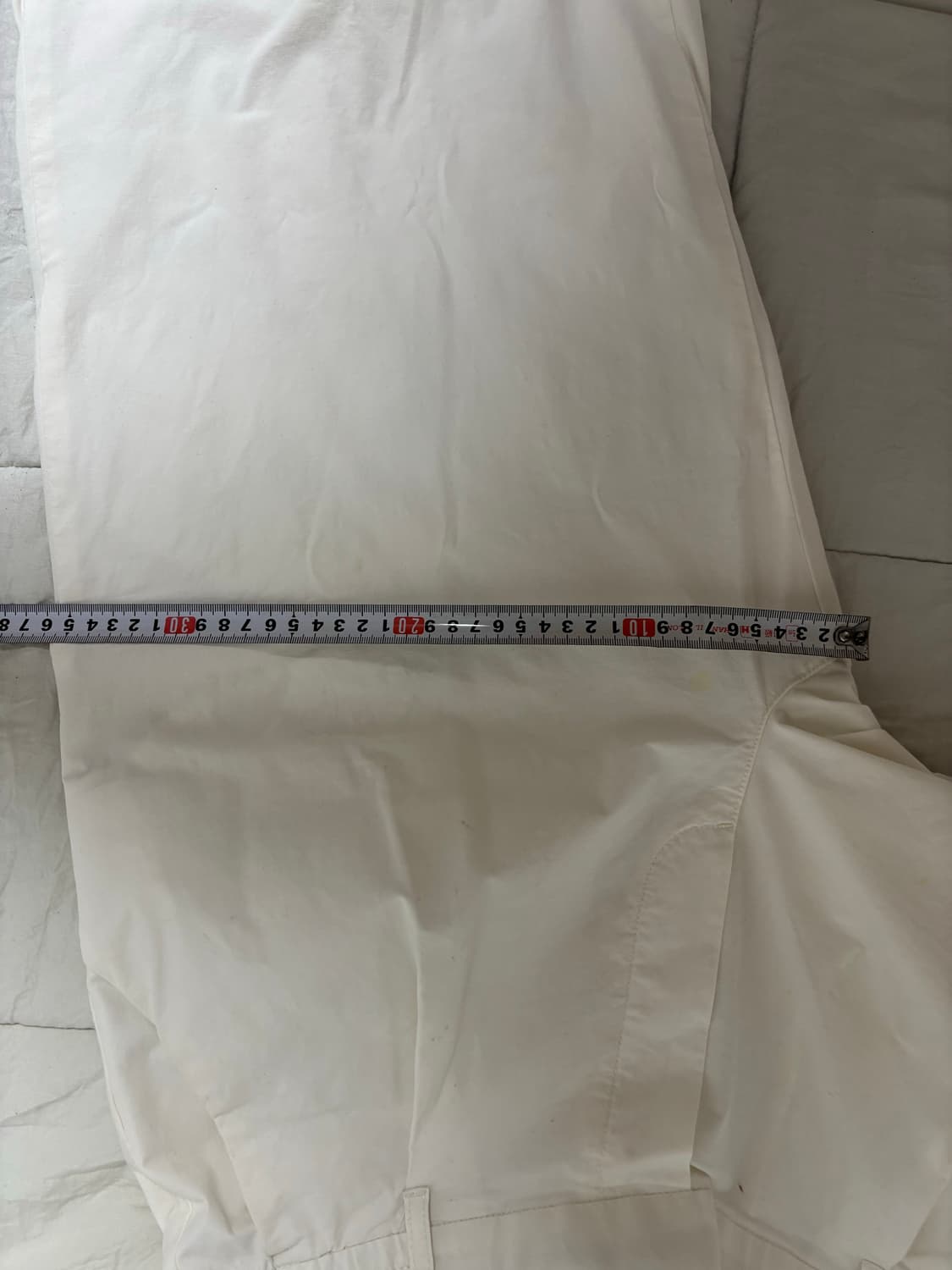 자라 아이보리 와이드 팬츠 상품이미지7