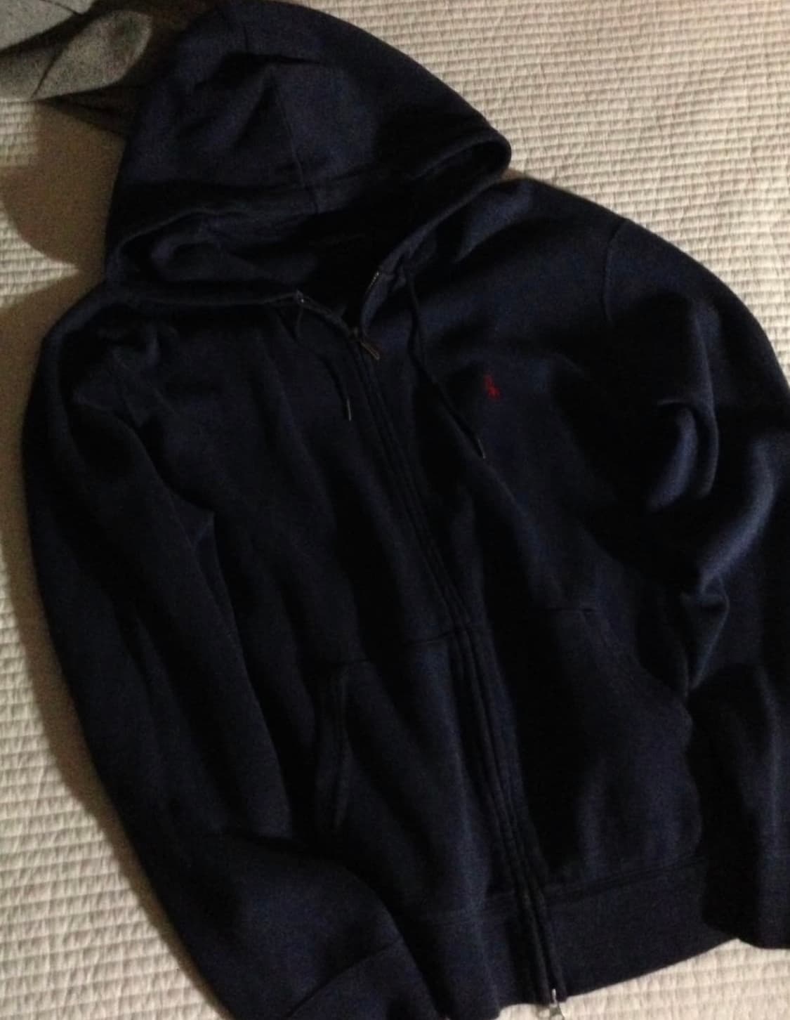 폴로 네이비 후드집업 상품이미지2