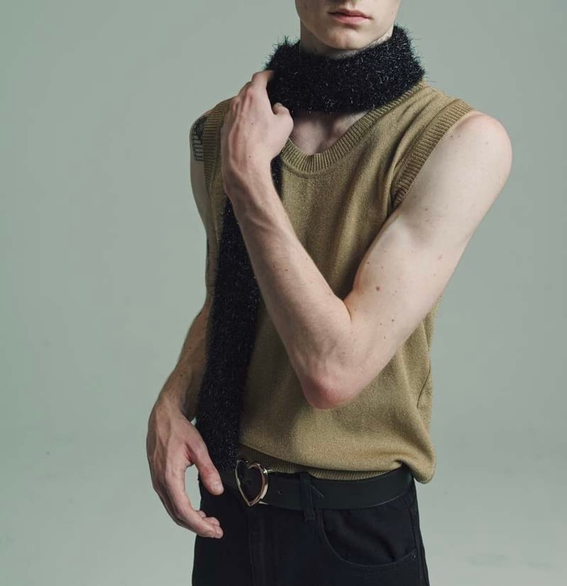 [os] Lurex scarf 상품이미지1