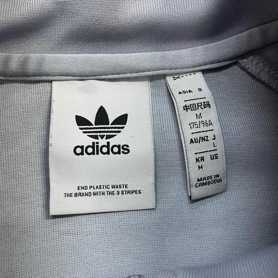 아디다스 리카이브 하프 집업 트랙탑 져지 그레이 상품이미지3