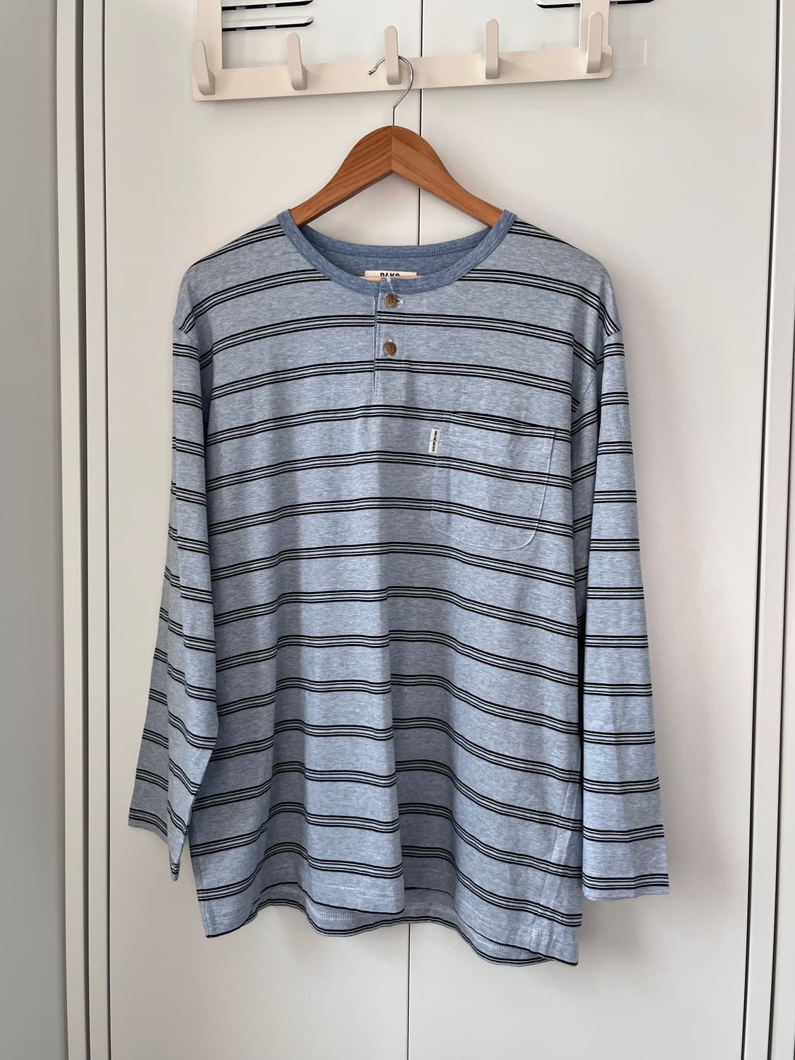 Daks London 스트라이프 박시 롱 슬리브 상품이미지5