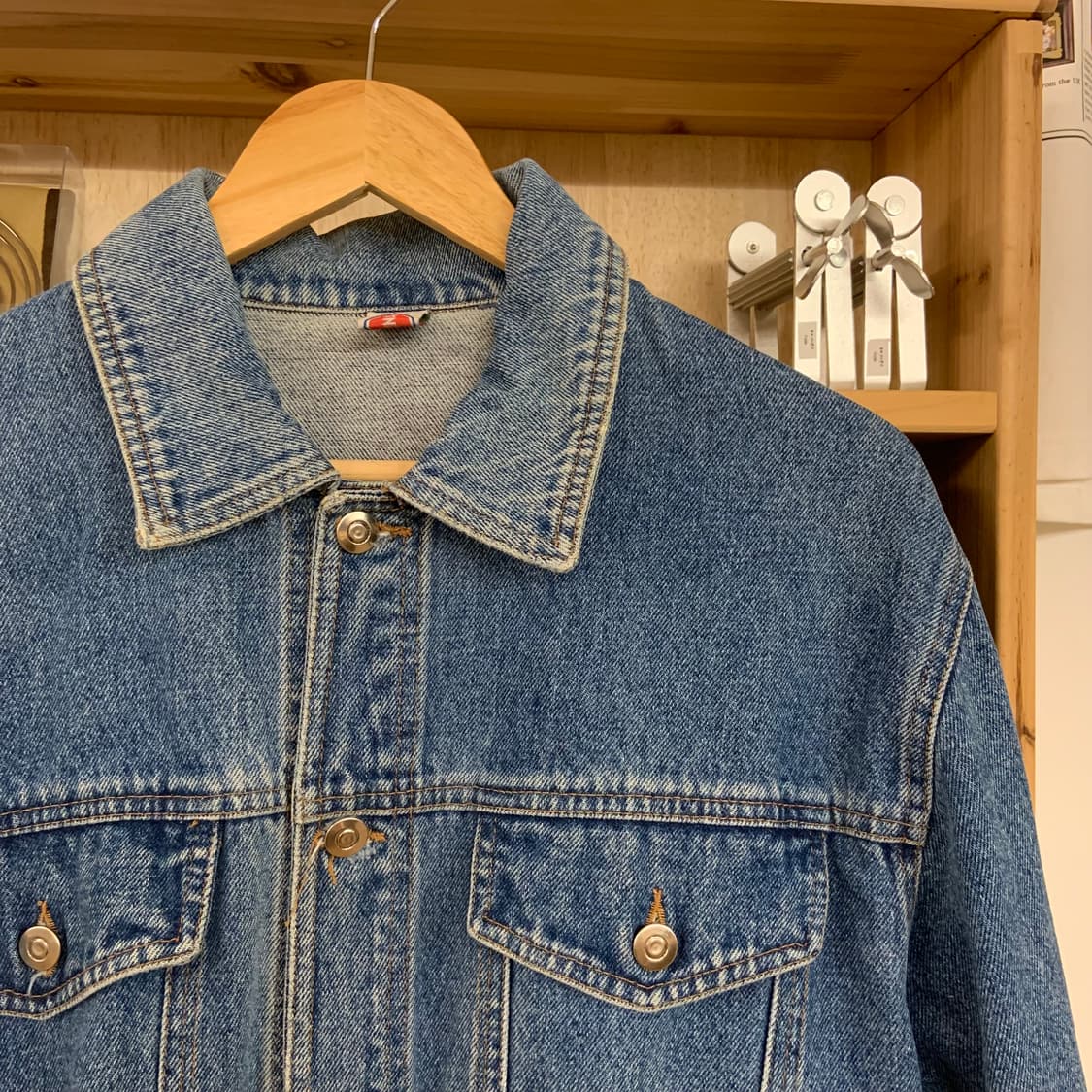 USA 빈티지 자수 트러커 자켓 상품이미지2