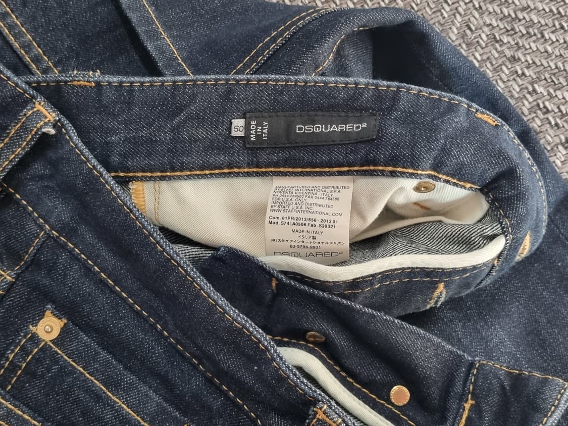 Dsquared² — 이탈리아산 슬림핏 셀비지 데님 상품이미지3