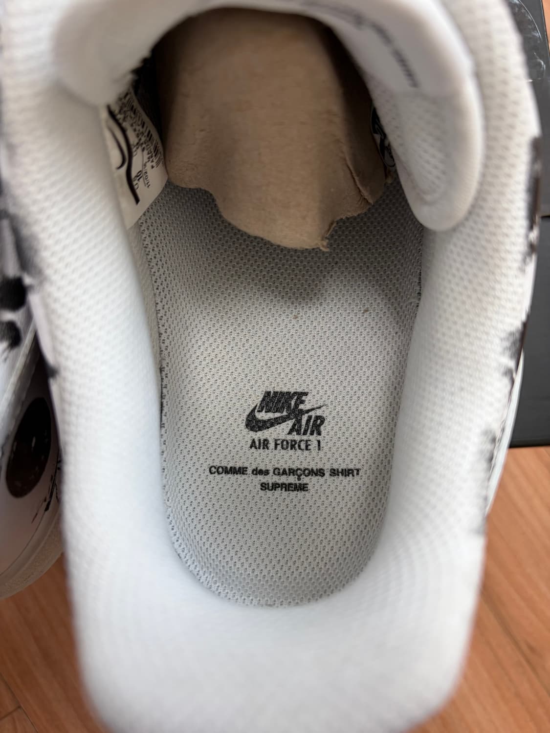 [280] 나이키 x 꼼데가르송 셔츠 x 슈프림 에어포스 1 로우 아이즈 상품이미지6