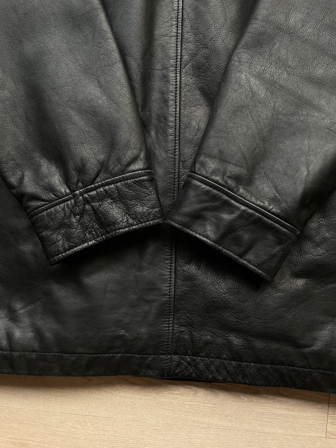 90s 올드갭 레더 카코트 gap carcoat 상품이미지8