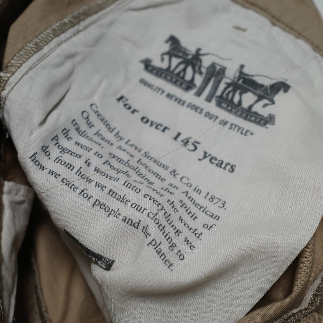 리바이스 치노 쇼츠 상품이미지5