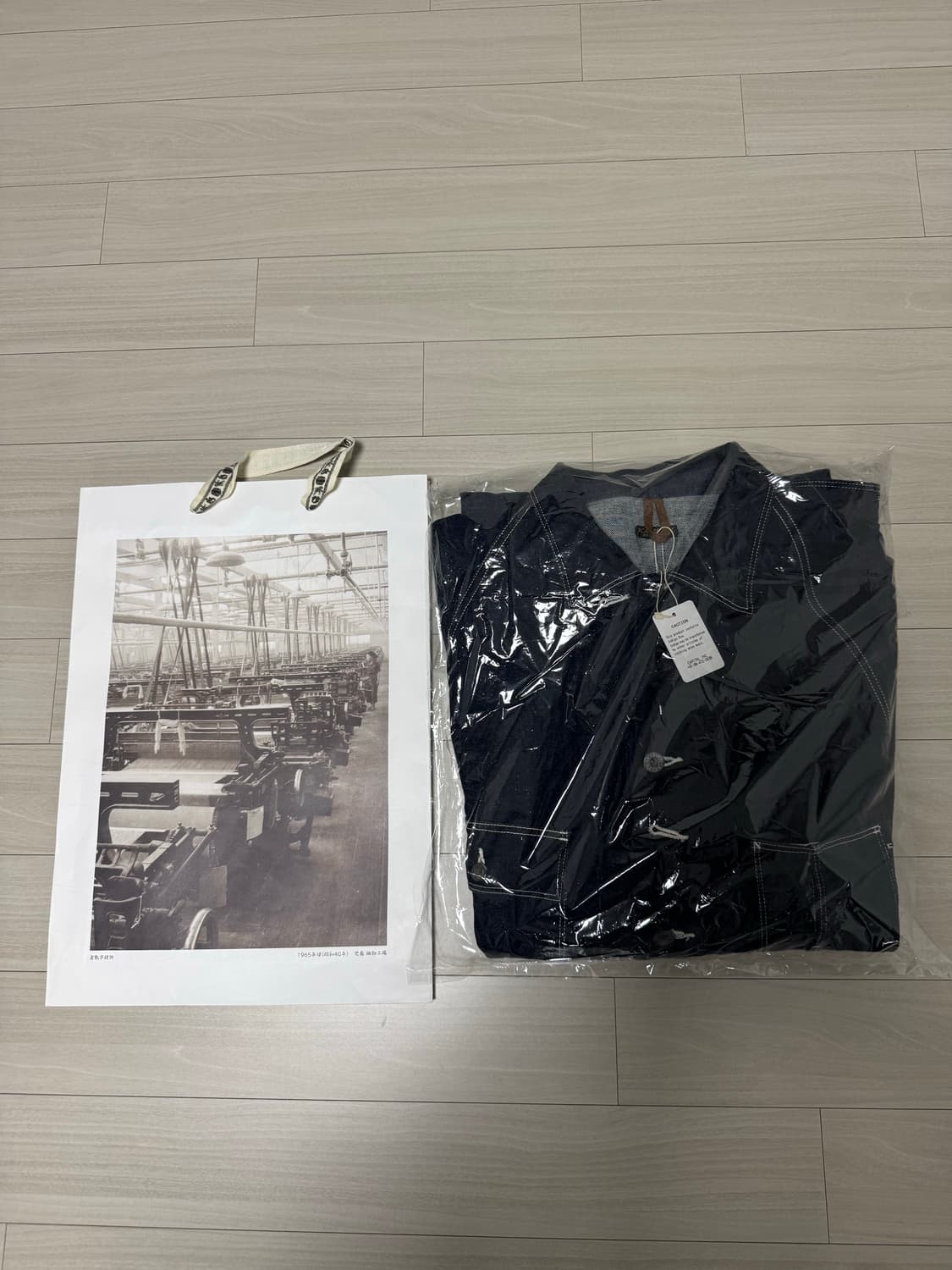 캐피탈 데님 커버롤 인디고 자켓 3사이즈 판매합니다 상품이미지3