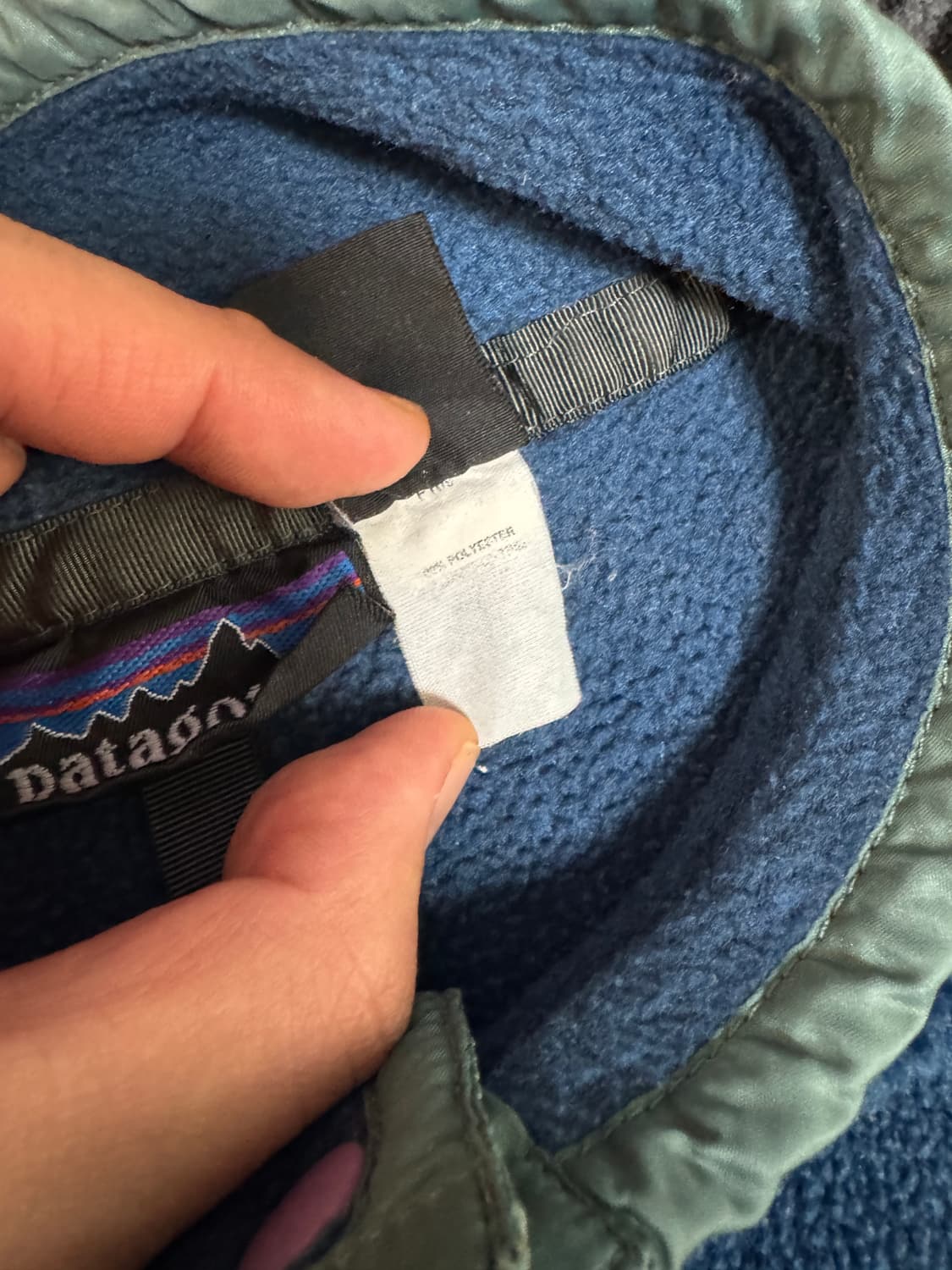 파타고니아 신칠라 스냅 티 풀 오버 더스티 블루 상품이미지6