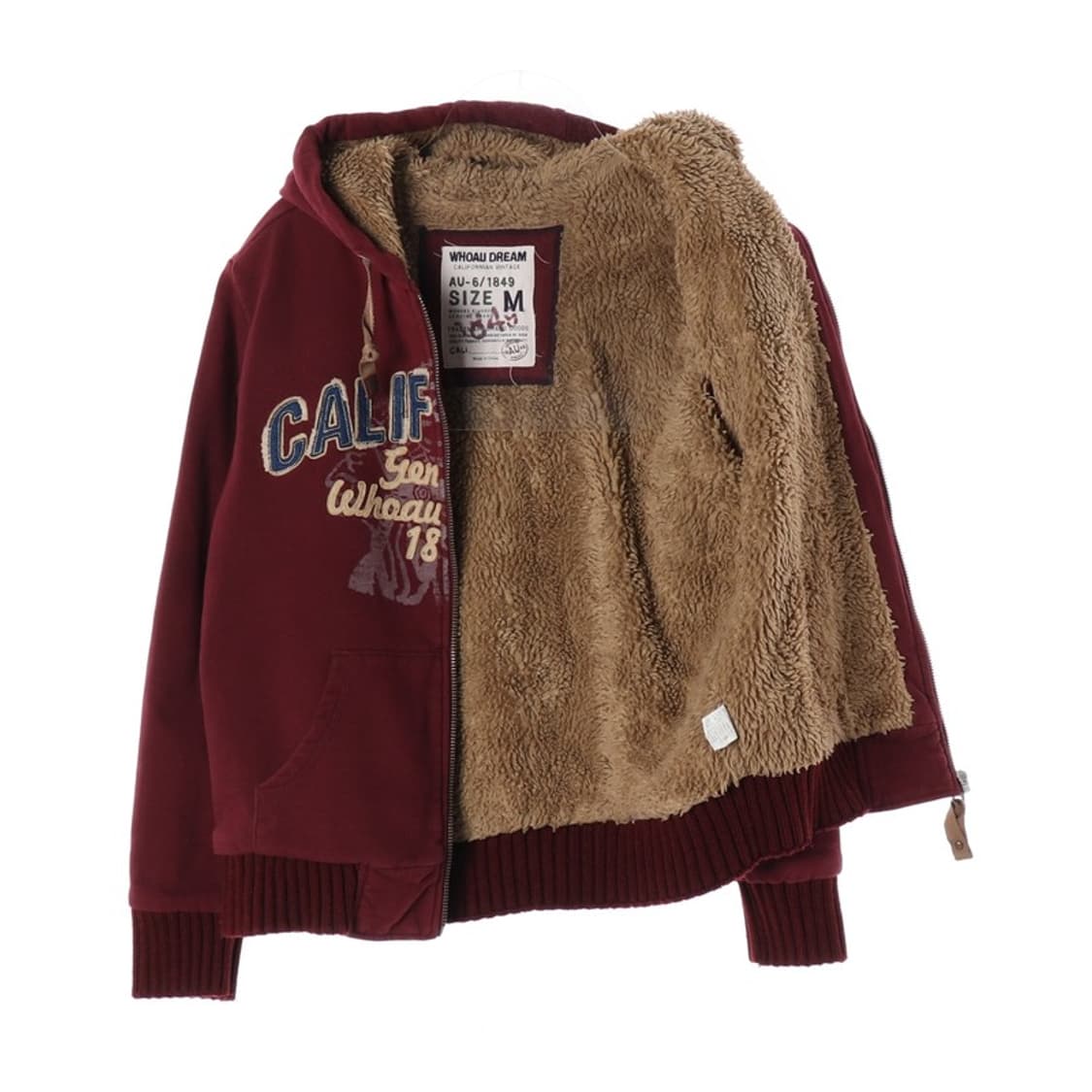 후아유 빈티지 헤비웨이트 후드집업 M 상품이미지2