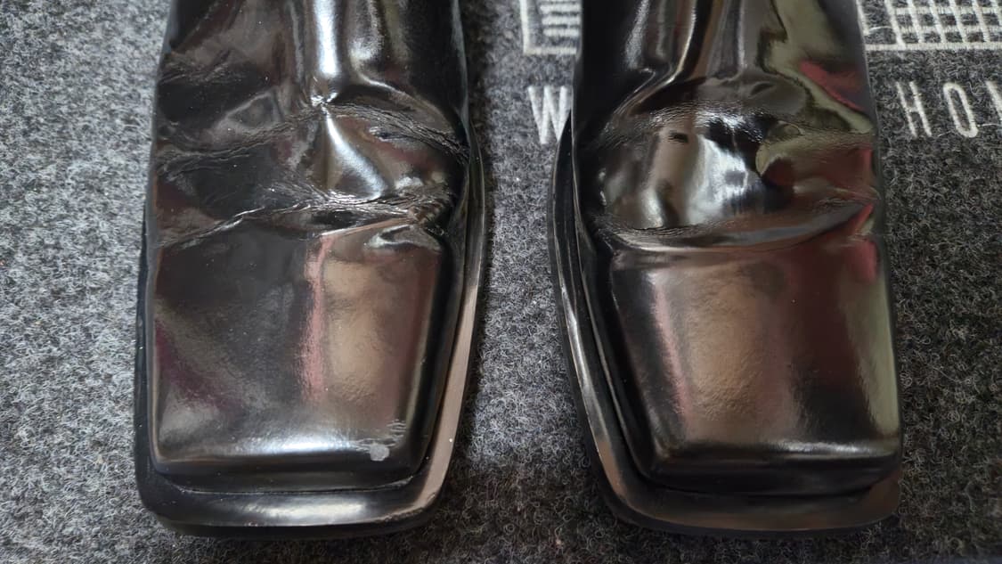 [280] 쏘유레슈어 Raffine black 부츠 상품이미지4