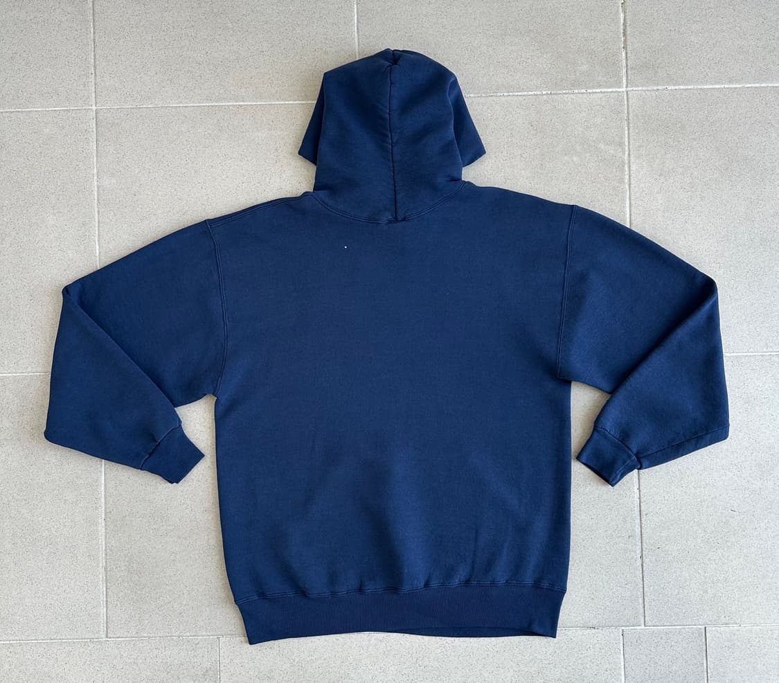 90s 빈티지 러셀 후드 네이비 L USA 상품이미지2