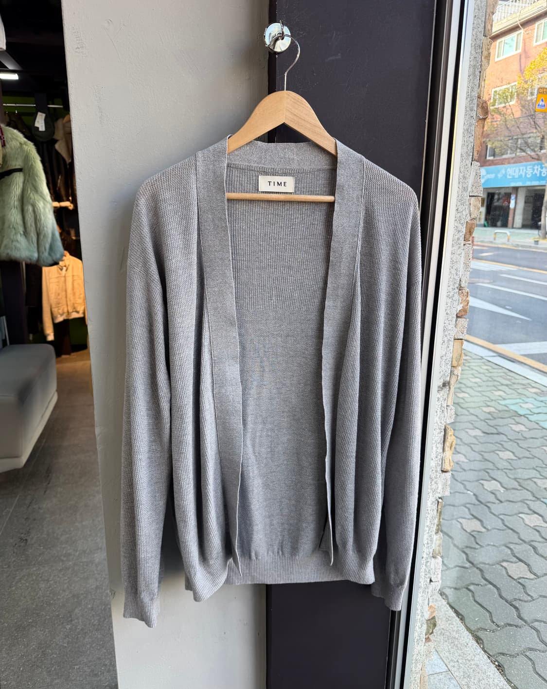 100/ 타임옴므 23FW 마 가디건 자켓 상품이미지2