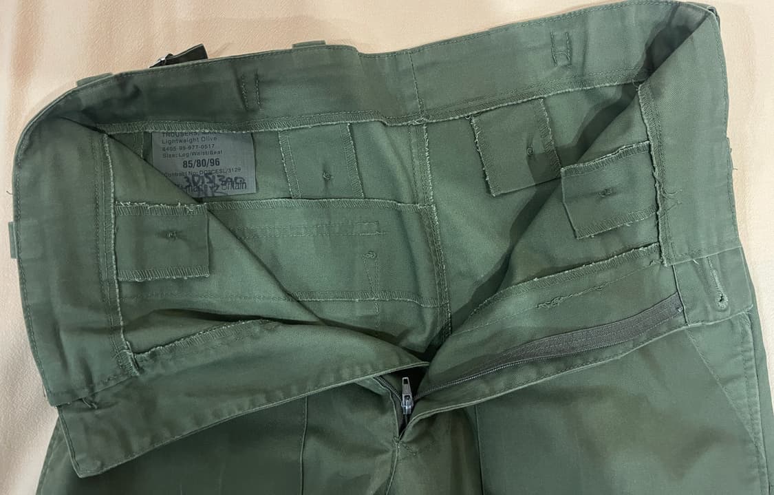 영국군 퍼티그 팬츠(30사이즈) 상품이미지4
