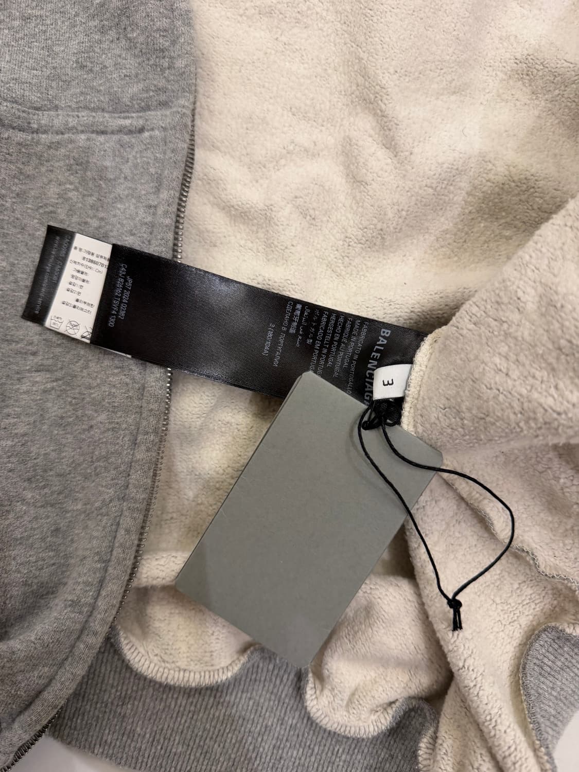 발렌시아가 외계인 안전핀 후드집업[3] 상품이미지8