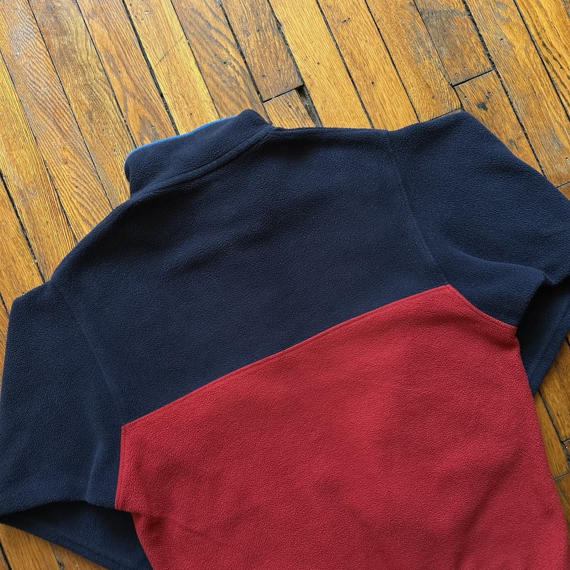13FW 파타고니아 신칠라 스냅-T 네이비/레드 상품이미지5