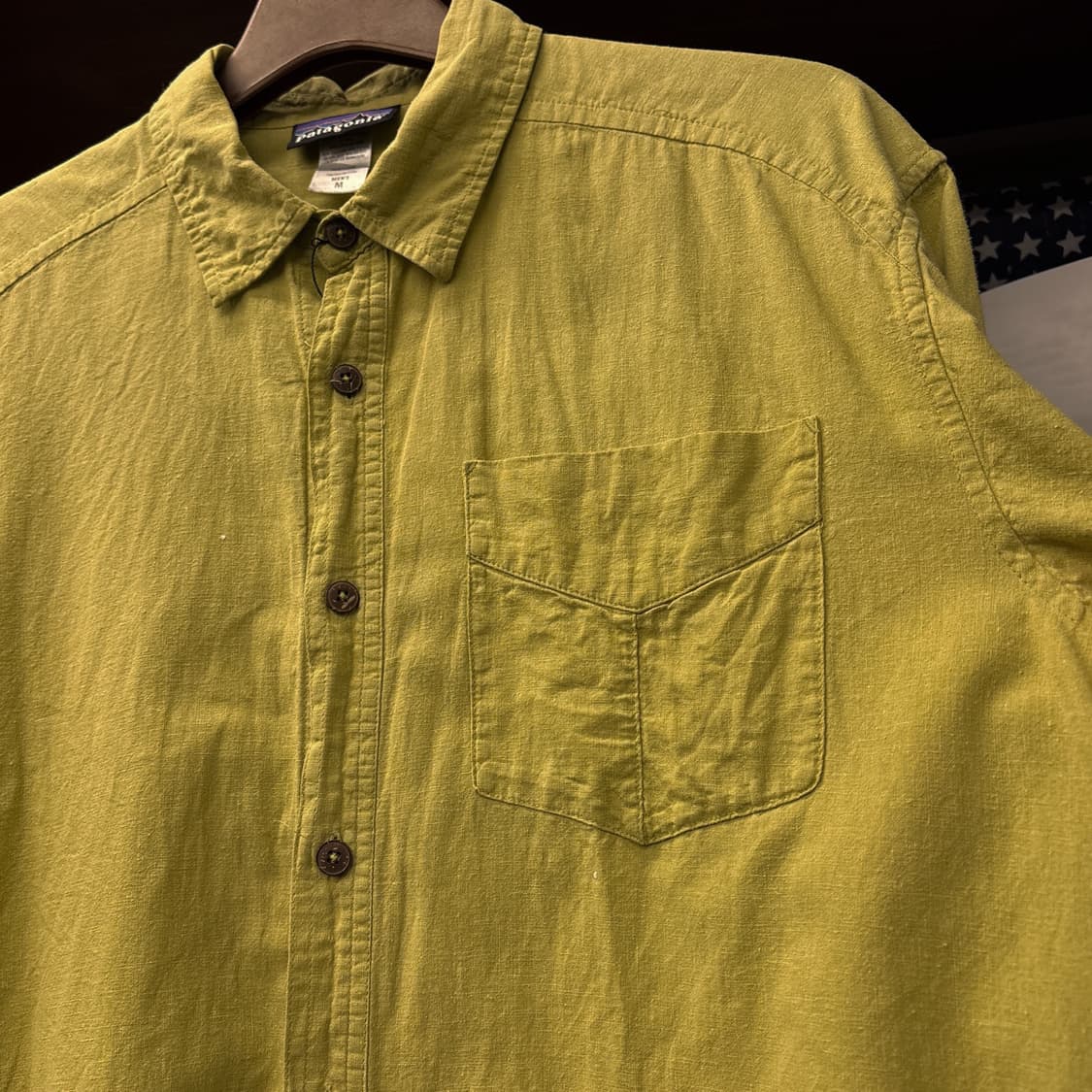 파타고니아 페이디드 더스트 라임 린넨셔츠 N1063 상품이미지5