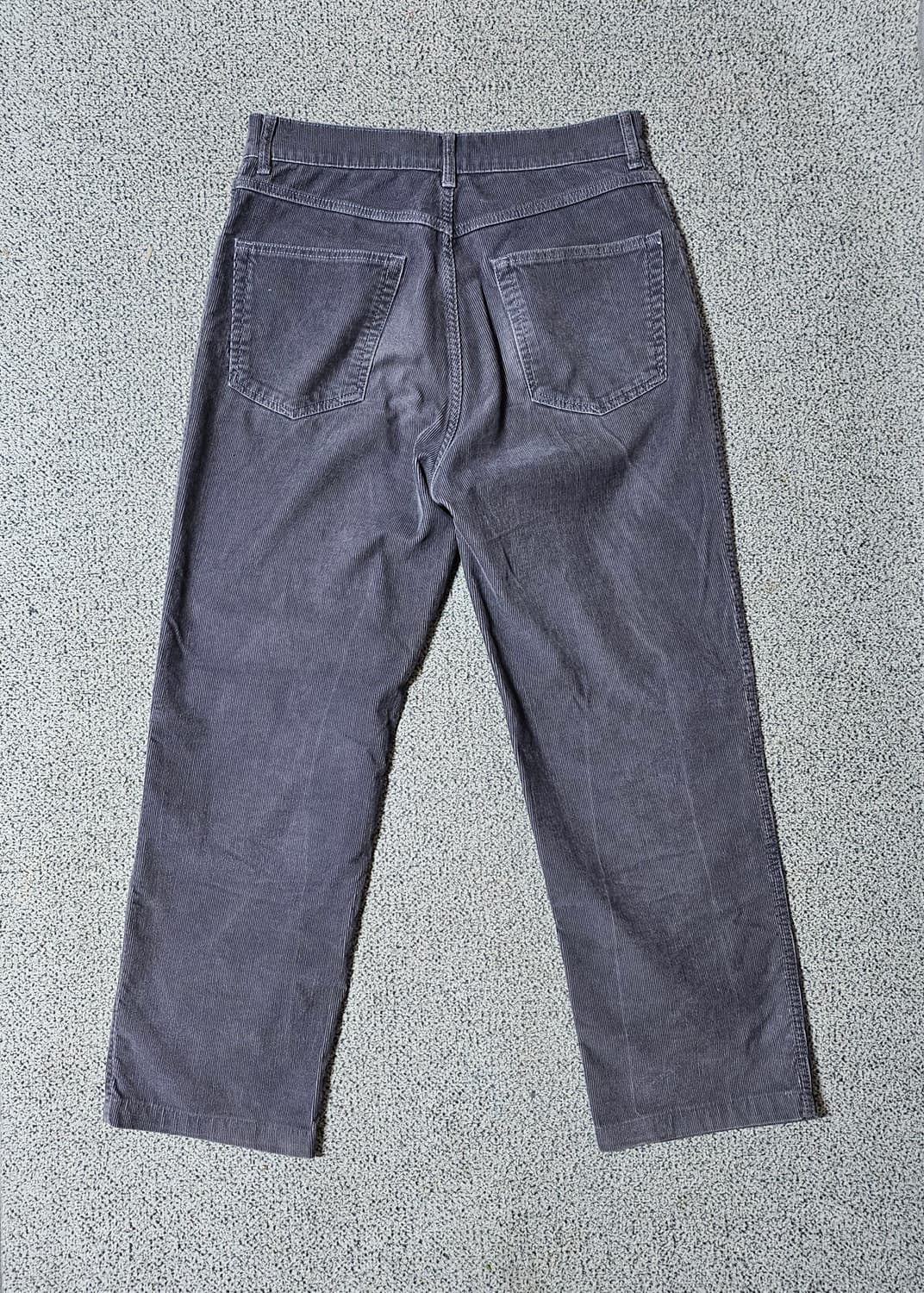 [0] 블라인드파일즈 부쉬 코듀로이 팬츠 그레이 상품이미지2