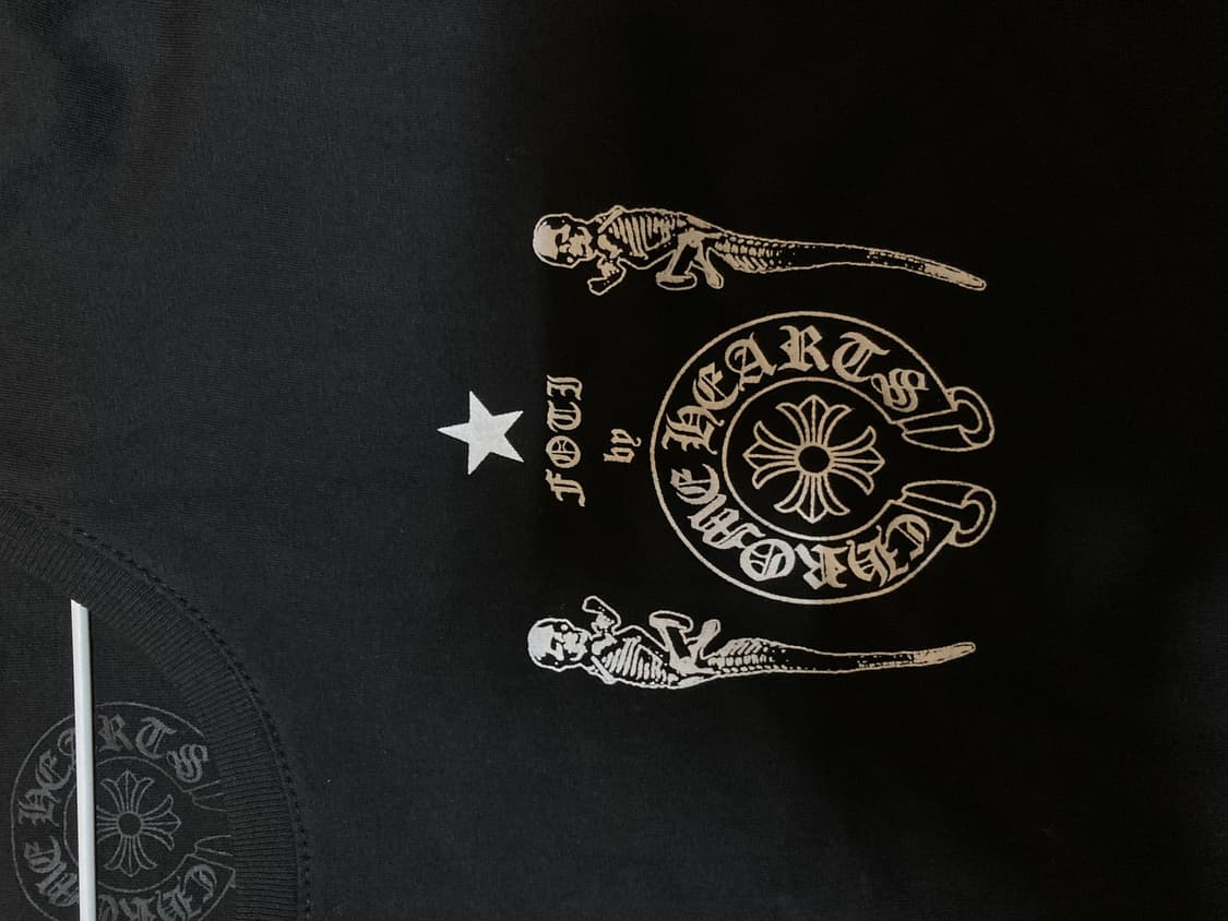 크롬하츠 블랙 포티 반팔 L 상품이미지3