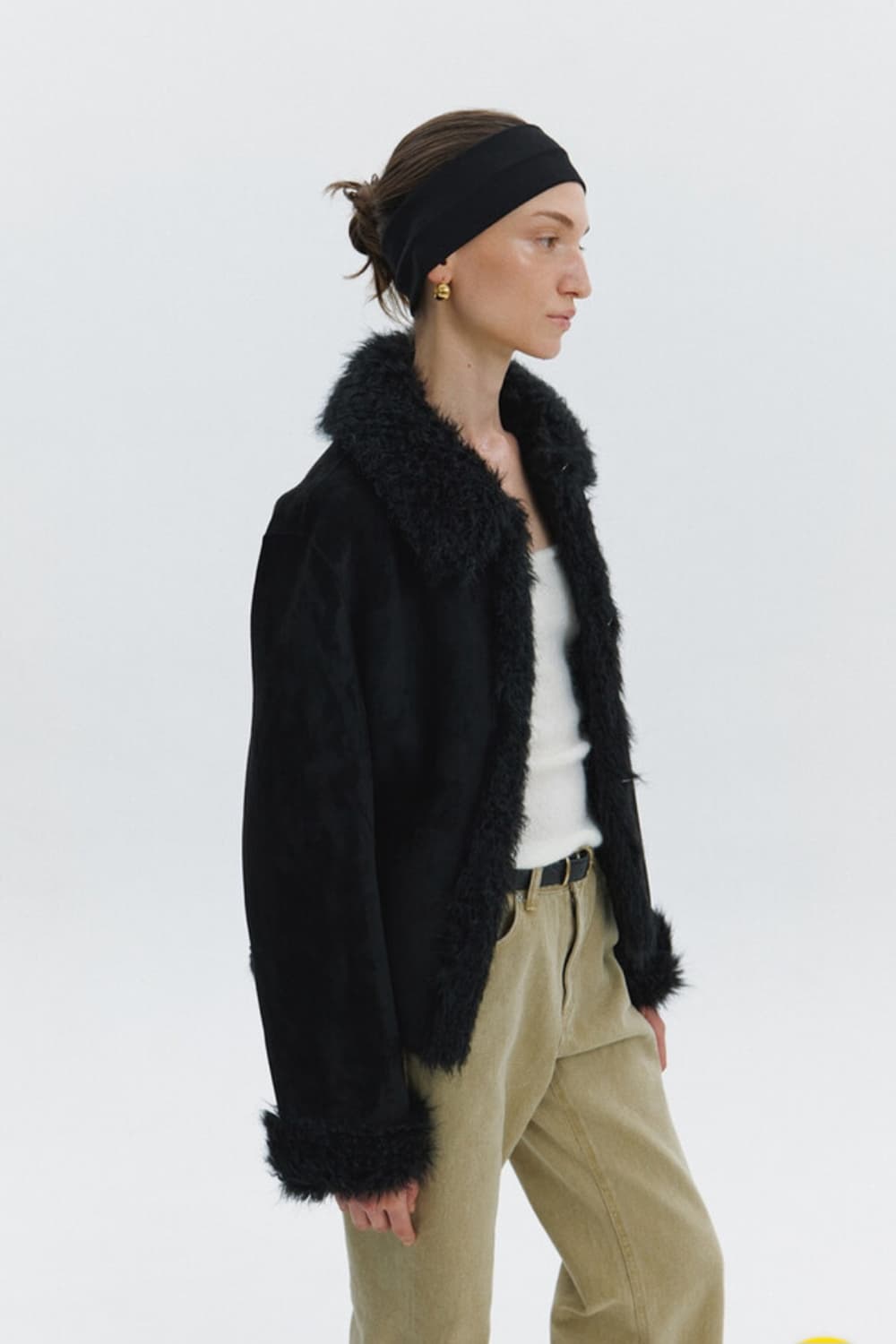 Lo61 Ida Mustang Jacket 무스탕 자켓  상품이미지3