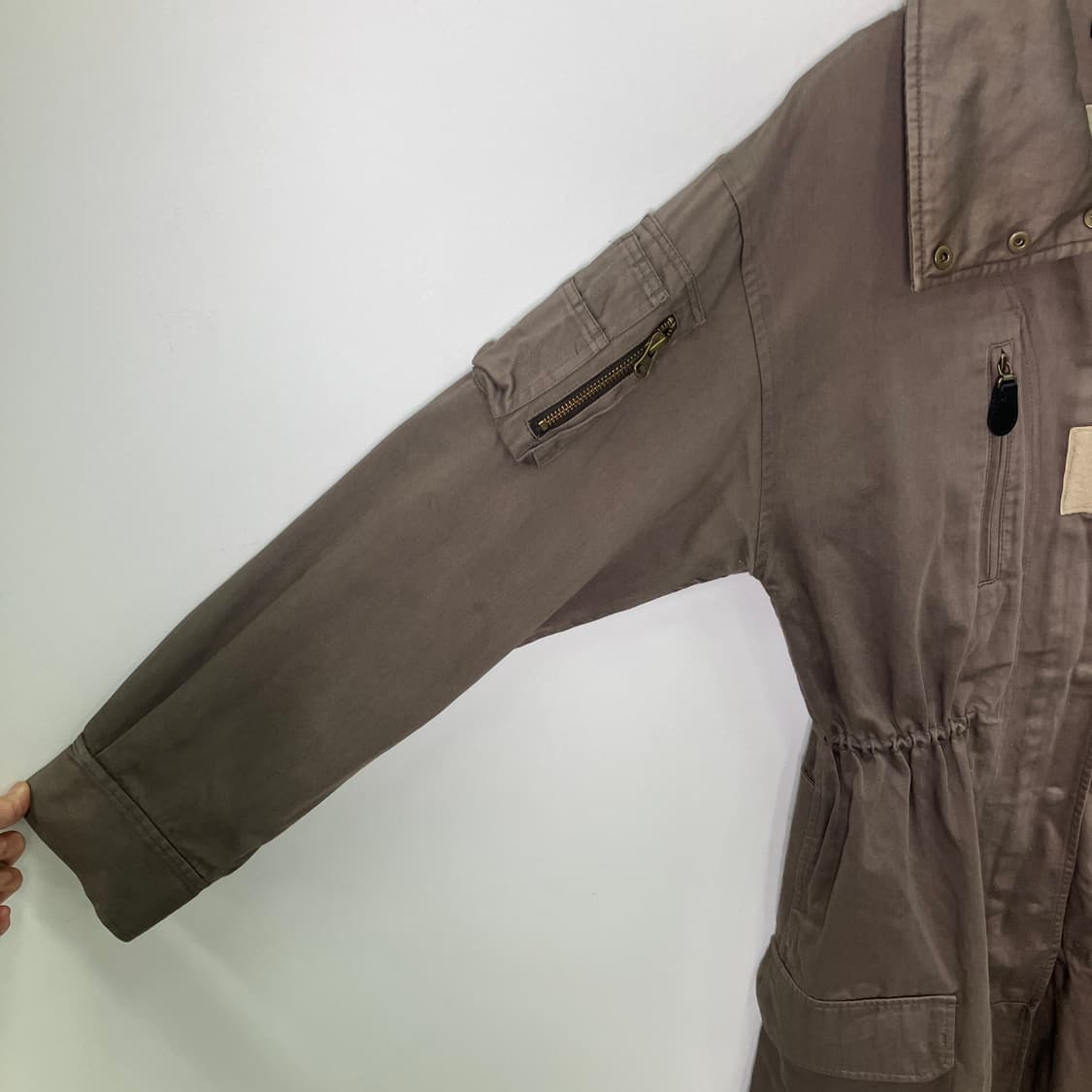 이자벨 마랑 카키 사파리 롱 야상 코트 상품이미지7