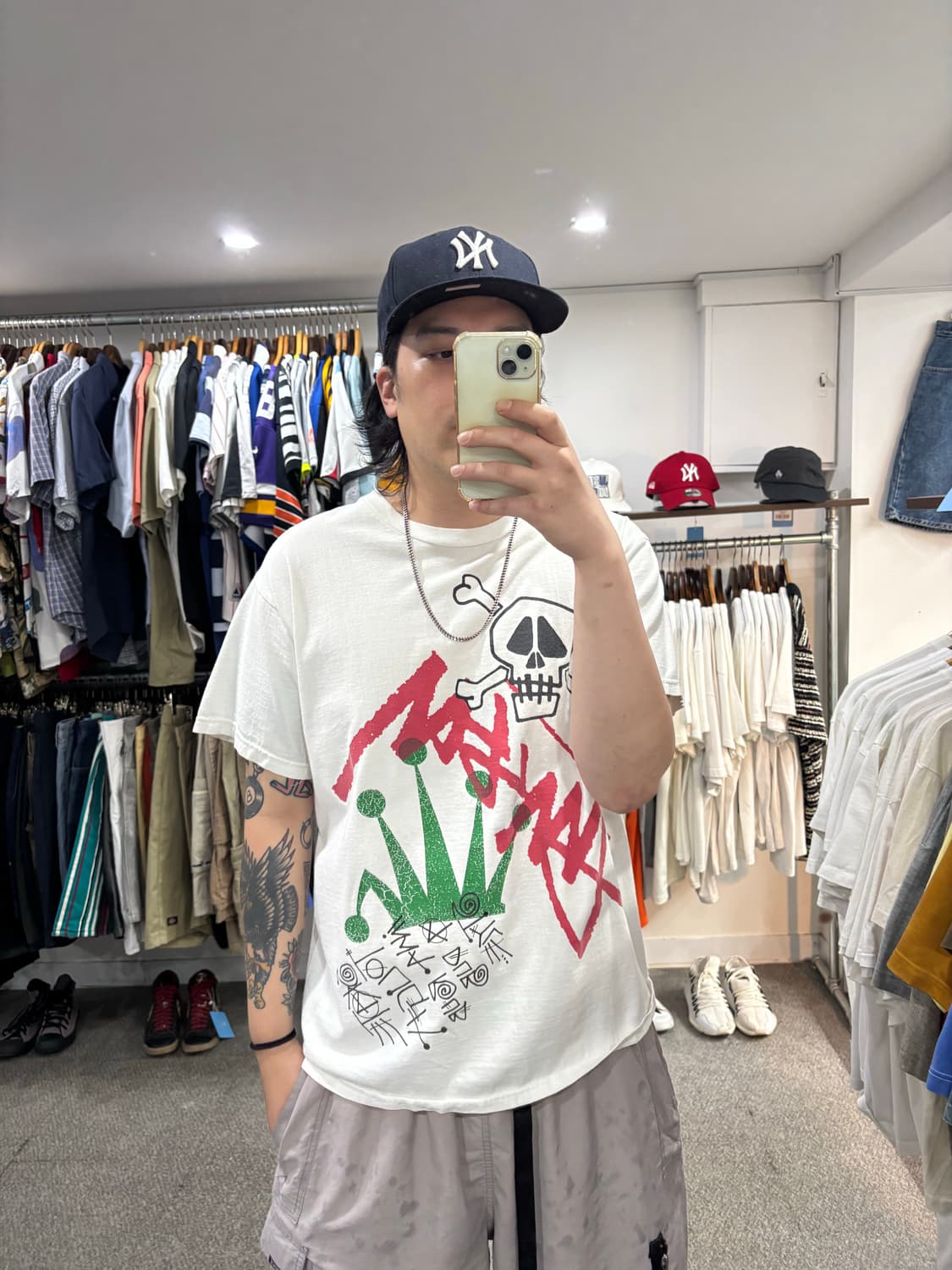 00s 스투시 아트웍 반팔 상품이미지9