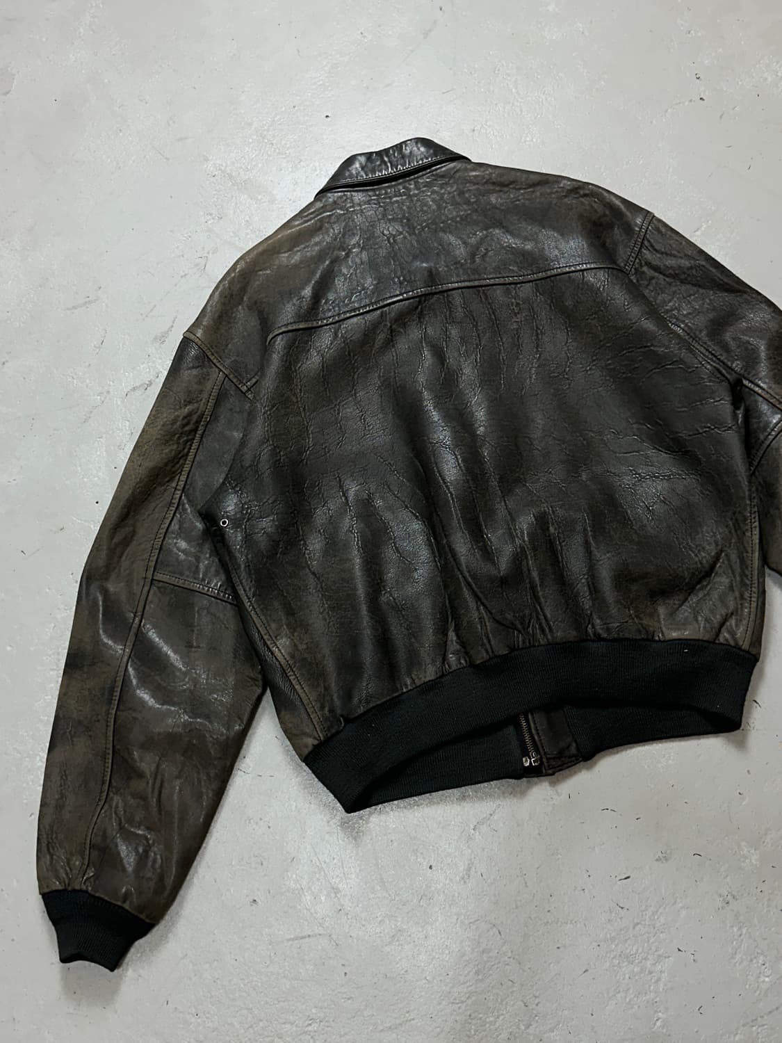 90’s OG 아비렉스 A2 레더 자켓 봄버 자켓 상품이미지6