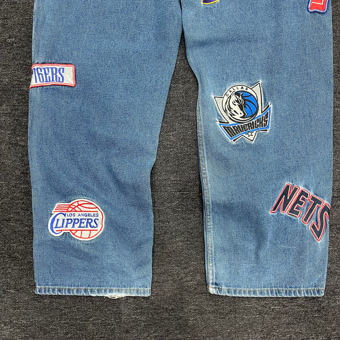NBA 패치 데님팬츠 상품이미지9