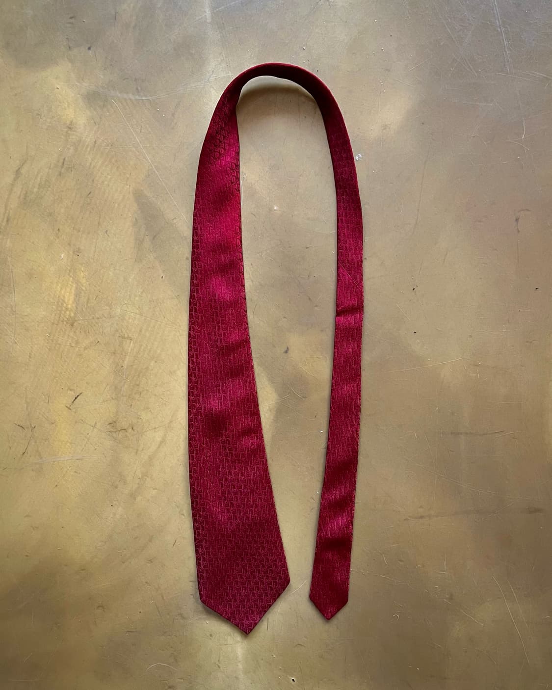 1980-90s Old DIOR Oblique Wide Neck-Tie 상품이미지7