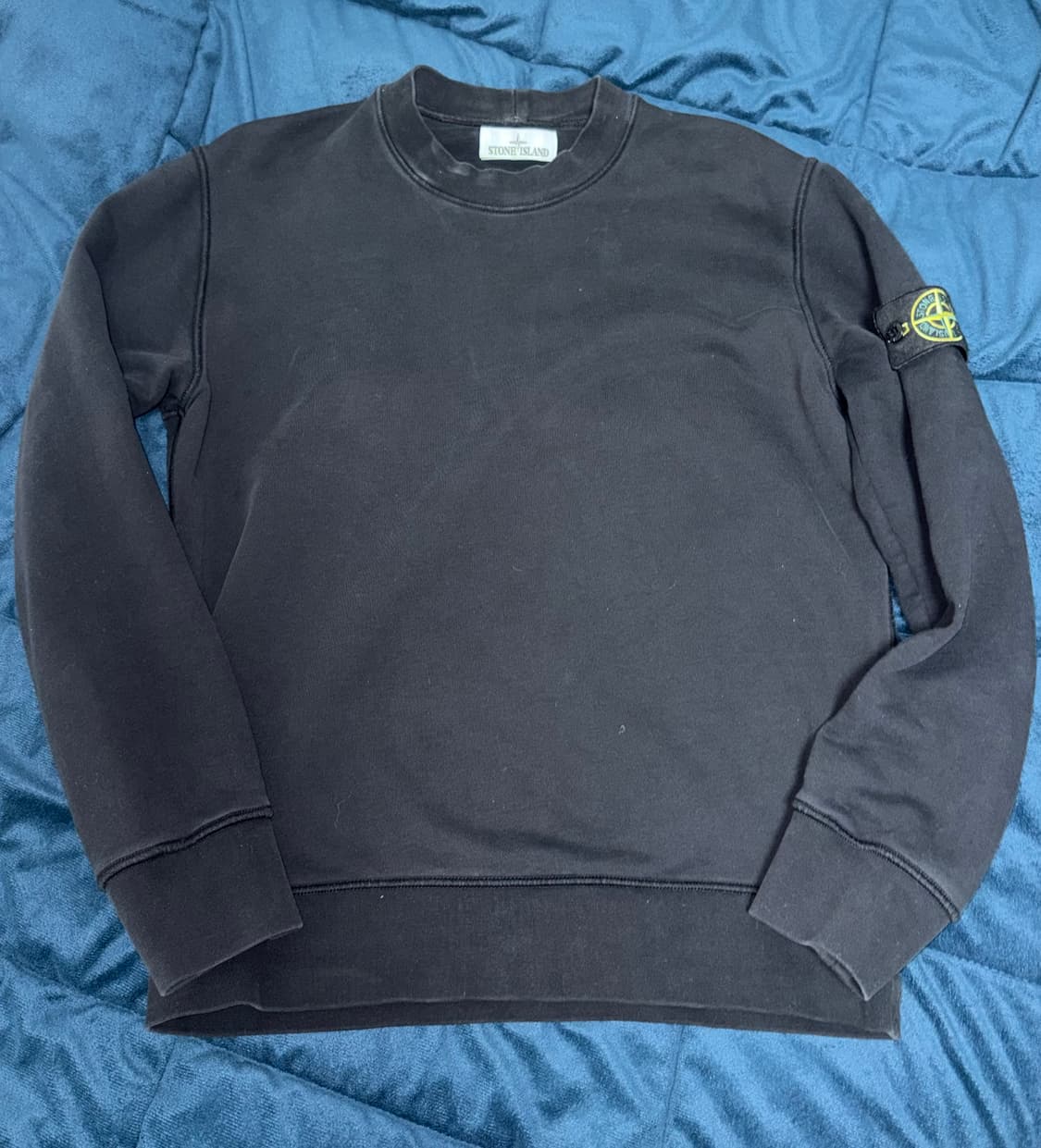 스톤아일랜드 검정 블랙 맨투맨 L 상품이미지1