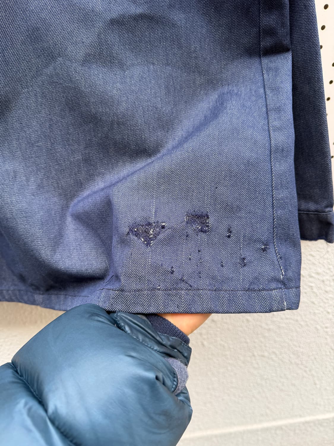 WASHED DENIM FRENCH REPAIR 빈티지 프렌치워크자켓 상품이미지9
