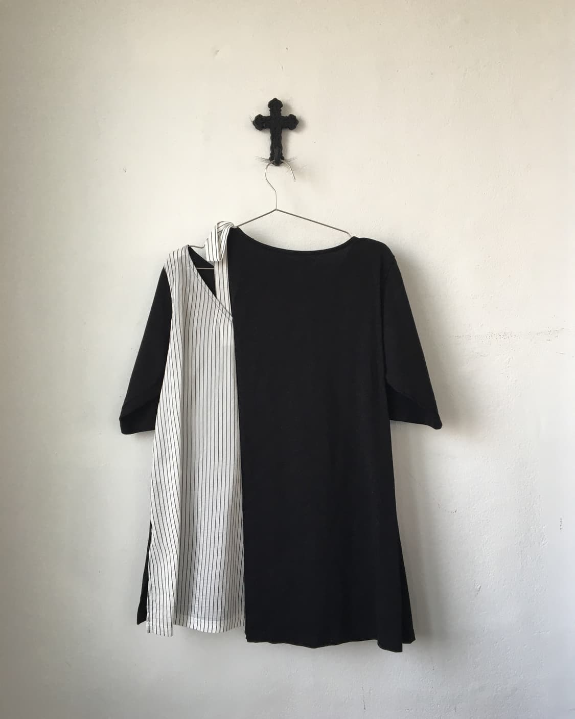 Ribbon cut off wrap point top 상품이미지4