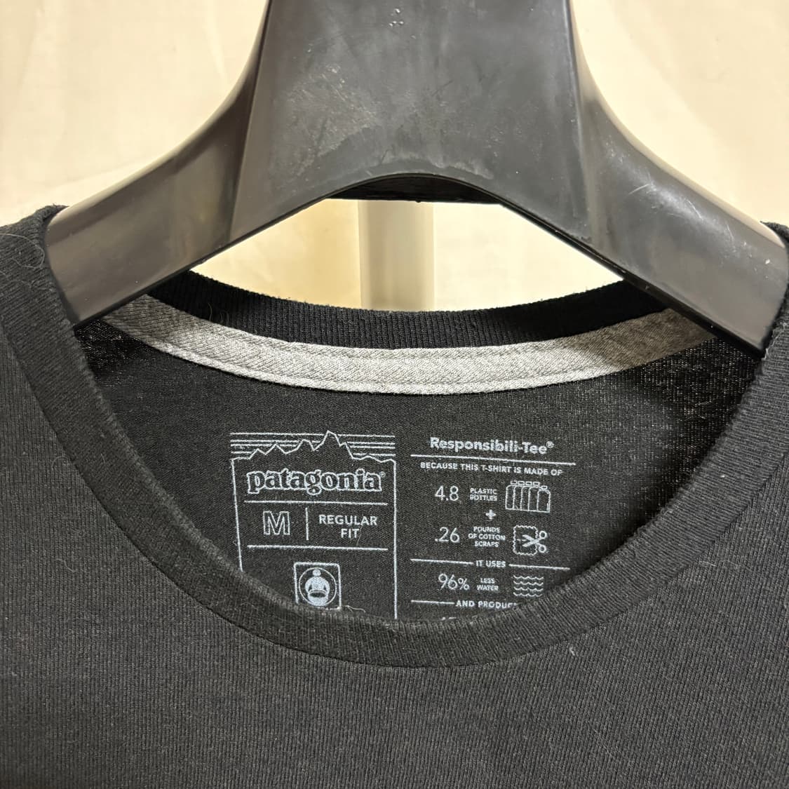 파타고니아 P-6 리스판서빌리 롱슬리브 / 블랙, M 상품이미지4