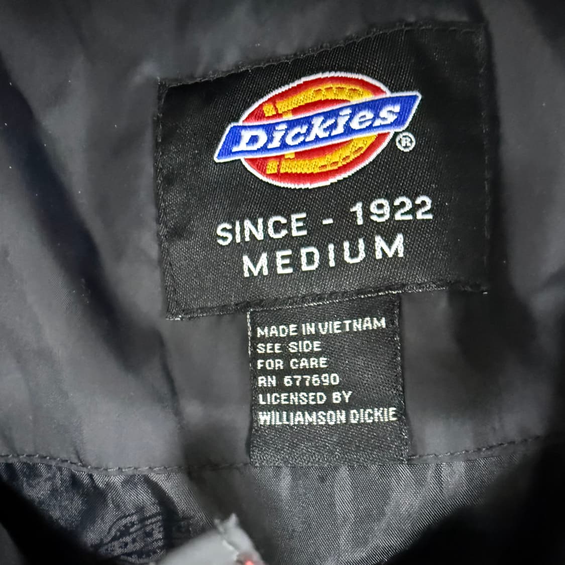 M 디키즈 블랙 패딩 자켓 0126T1 상품이미지3