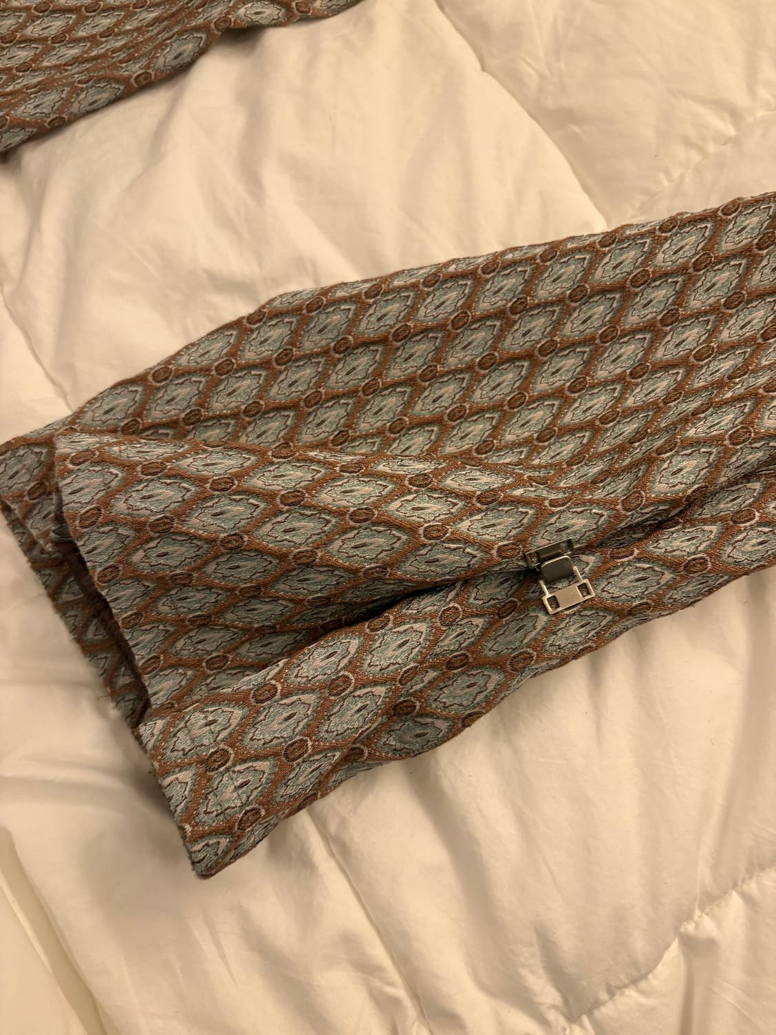 Aeditem 자카드 훅 밴딩 팬츠 (민트) 상품이미지3