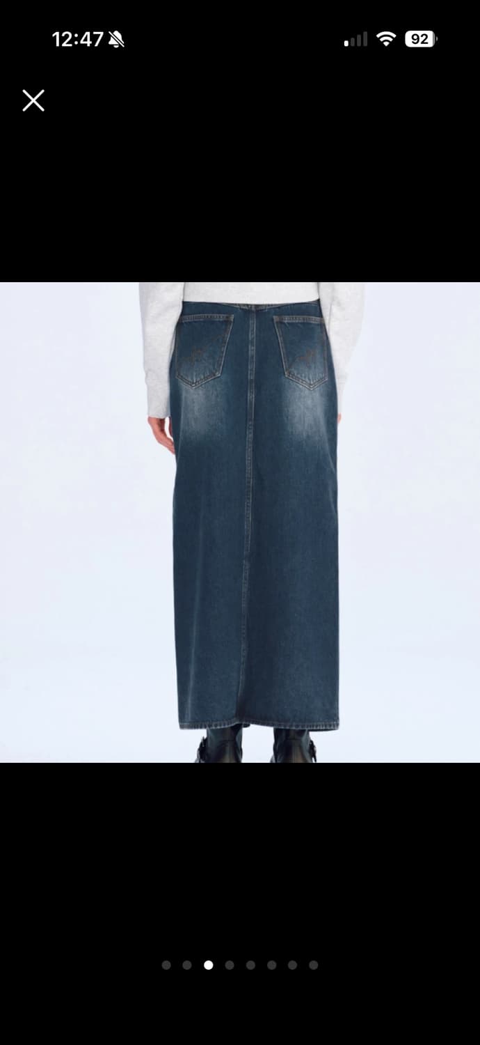 마리떼 데님 스커트 M 상품이미지2