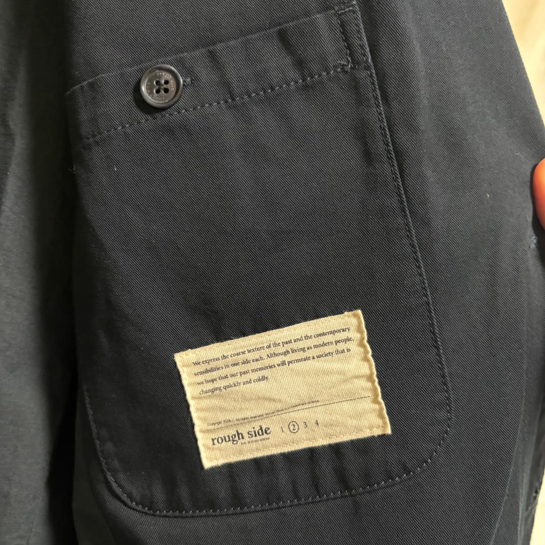 러프사이드 클럽 자켓 / 네이비, 2 상품이미지7