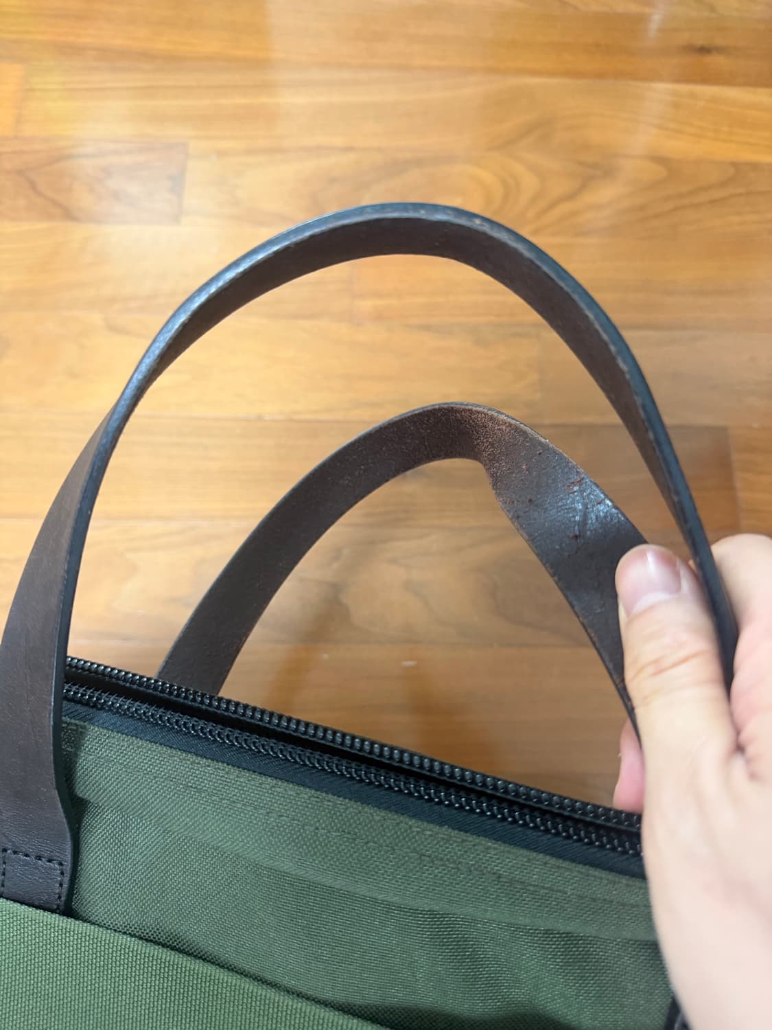 필슨 878 그린 사용감적음 상품이미지4