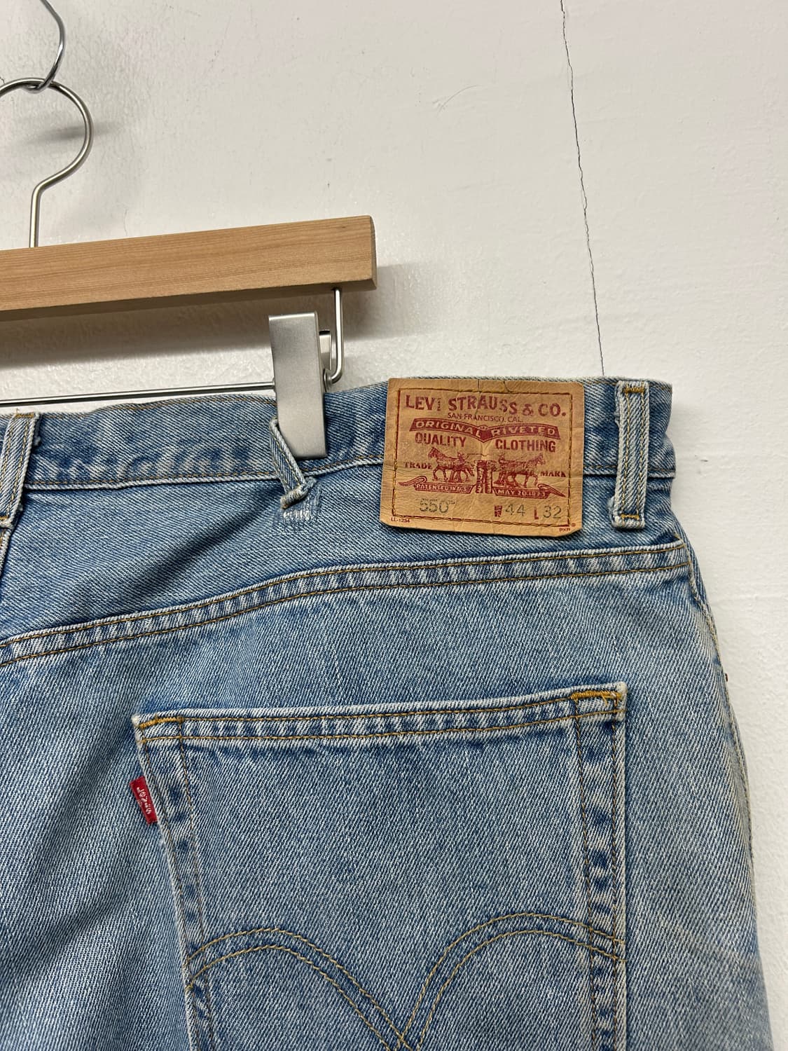 00s 빈티지 리바이스 550 데님 팬츠 (빅사이즈) 상품이미지6