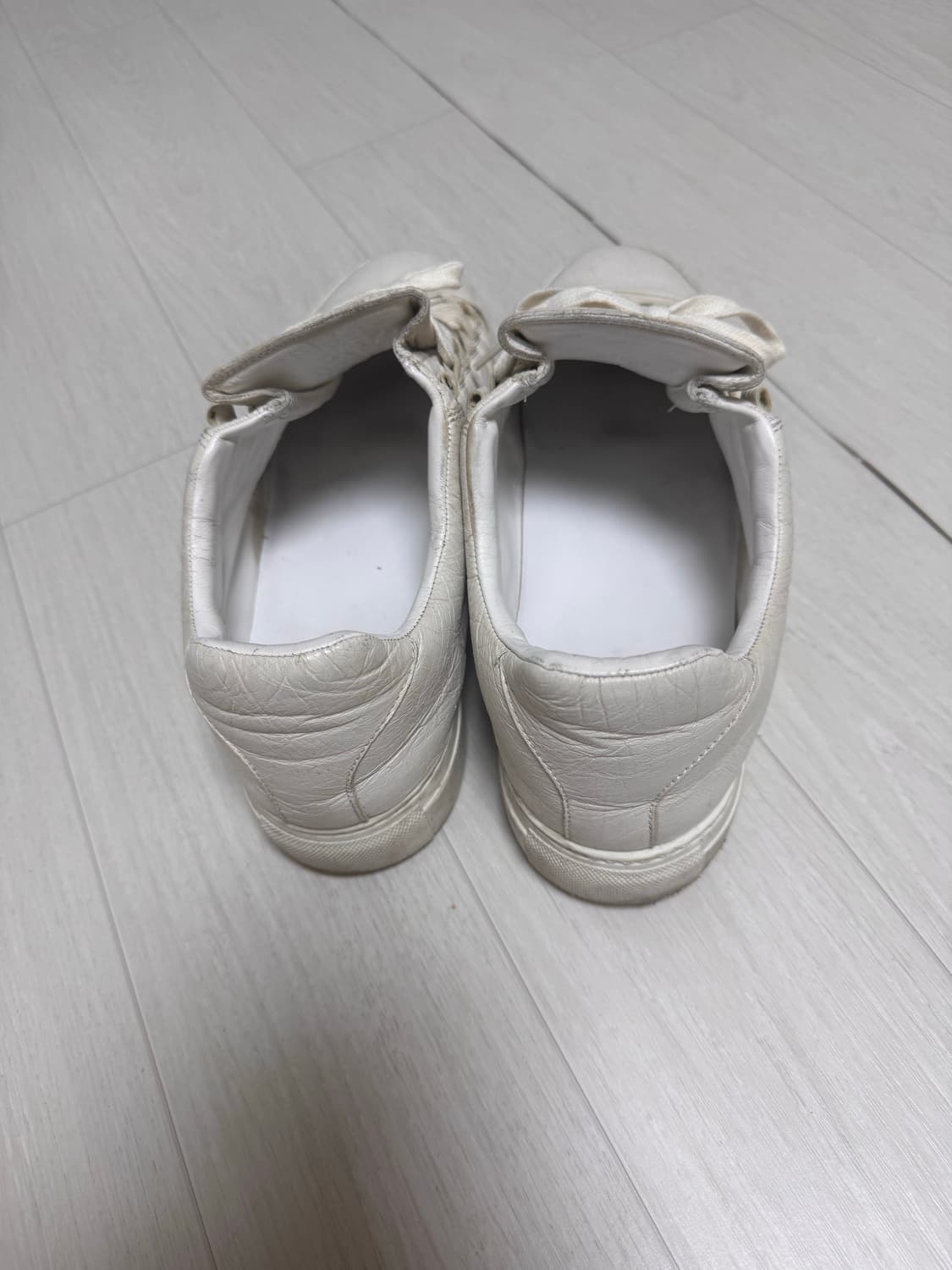 발렌시아가 아레나 화이트 스니커즈(42) 상품이미지6