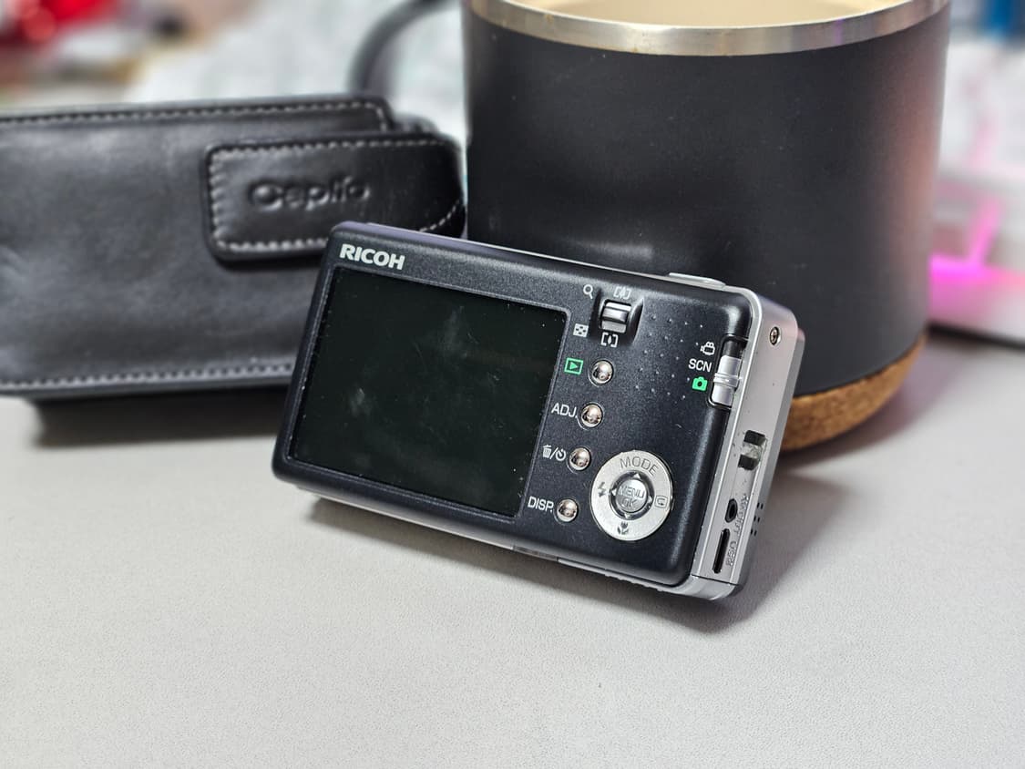 리코 카프리오 R5 빈티지 디카 정품 파우치 포함 상품이미지5