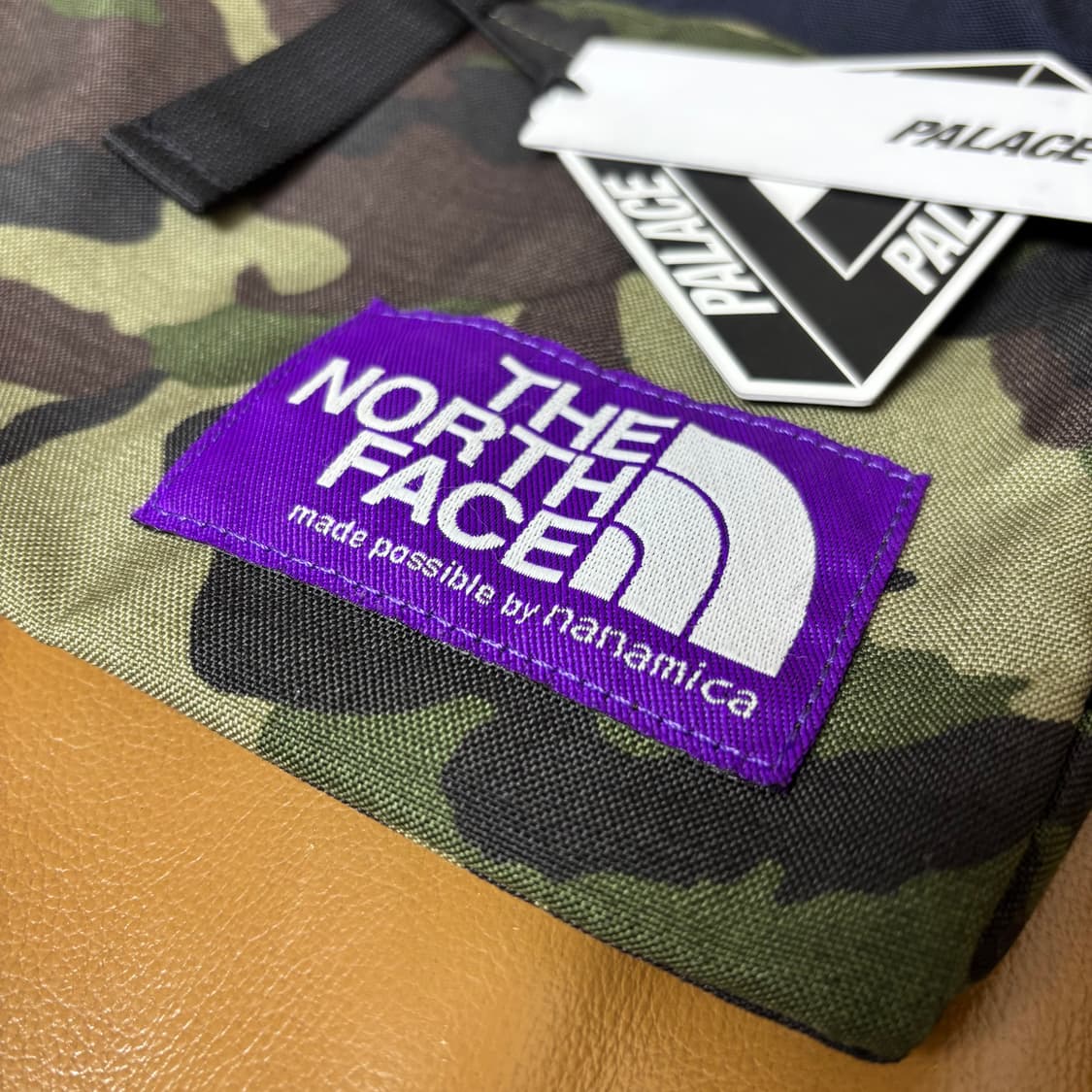 팔라스 노스페이스 퍼플라벨 코듀라 카모 샤코슈 가방 상품이미지2