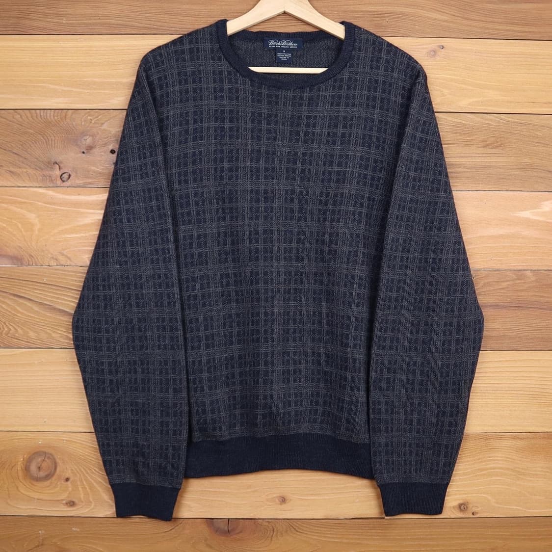 브룩스브라더스 체크 울 니트   상품이미지1