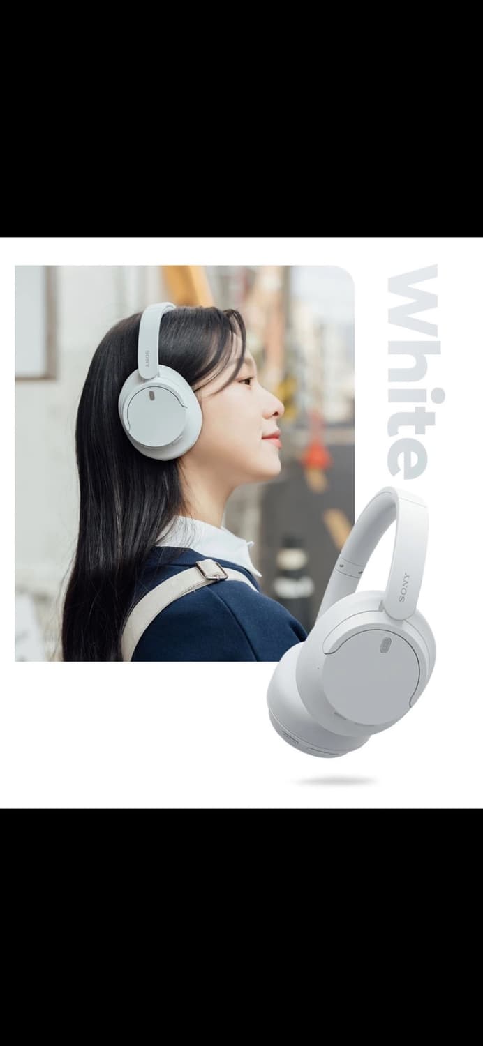 소니 WH-CH720N 화이트 헤드셋 새상품 풀박스 상품이미지5