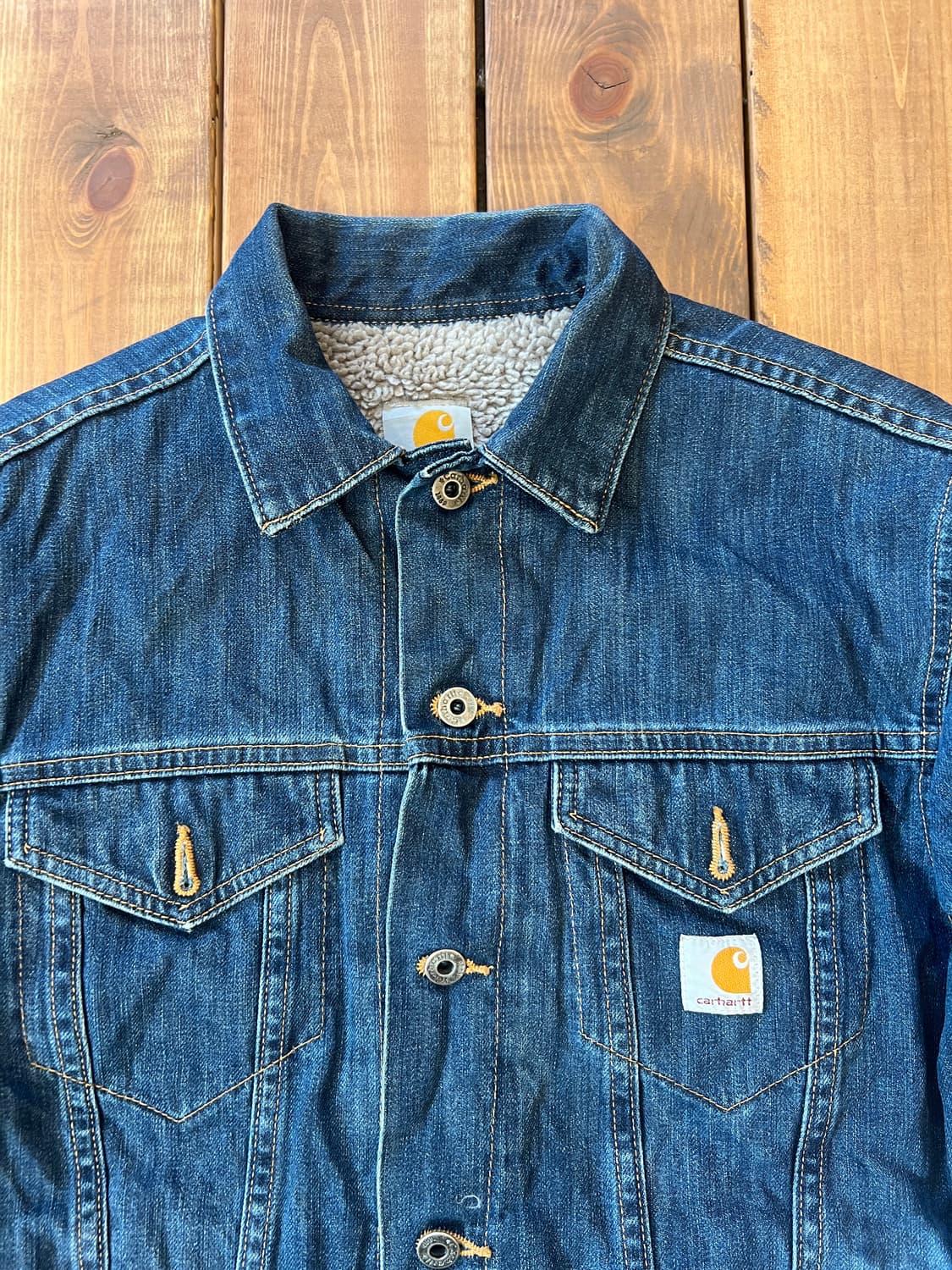칼하트 양털 데님 자켓 상품이미지6