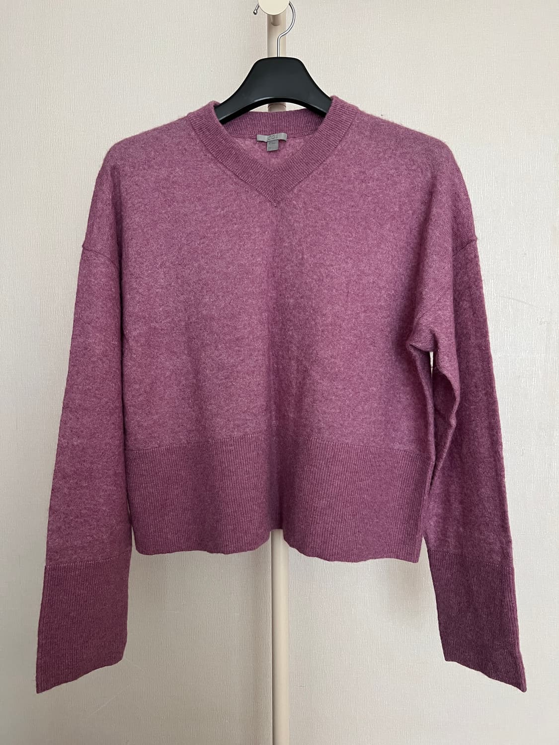 COS 알파카 믹스 브이넥 스웨터 (M) 상품이미지1