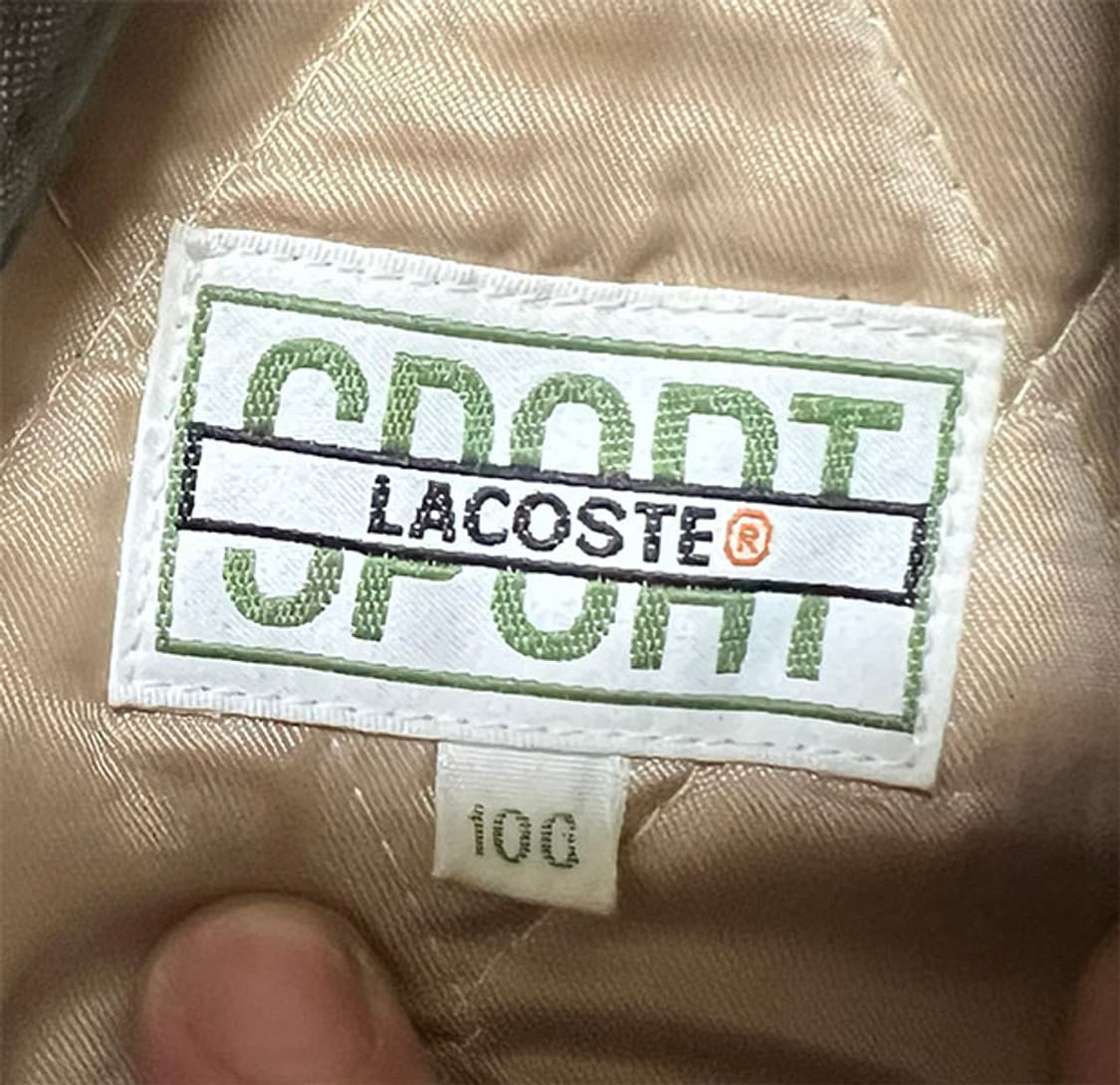 라코스테 남자 누빔 패딩점퍼 추동 올드스쿨룩 XL 105 상품이미지3