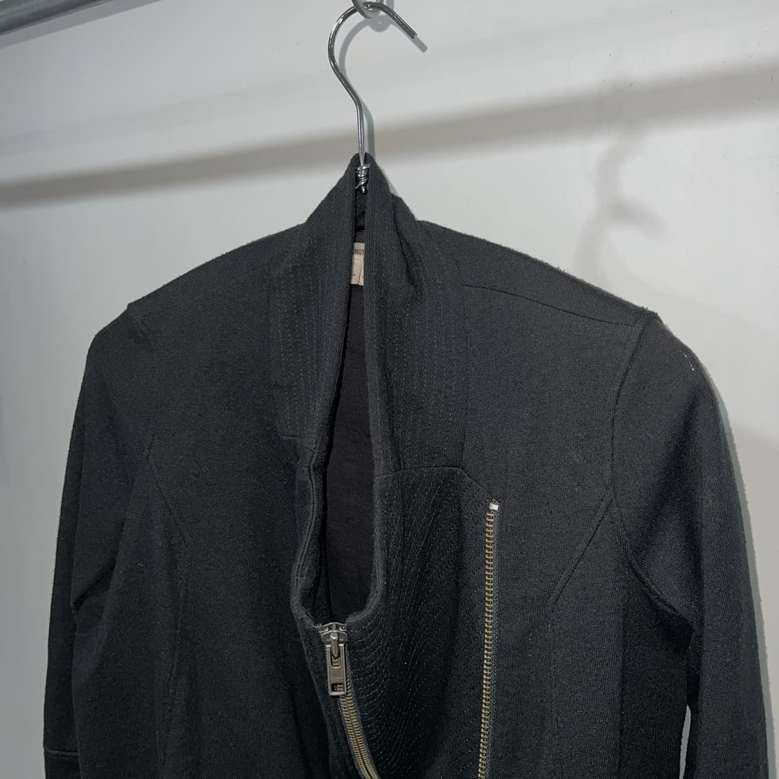 헬무트랭 비대칭 더블 집업 져지 바이커 자켓 상품이미지6